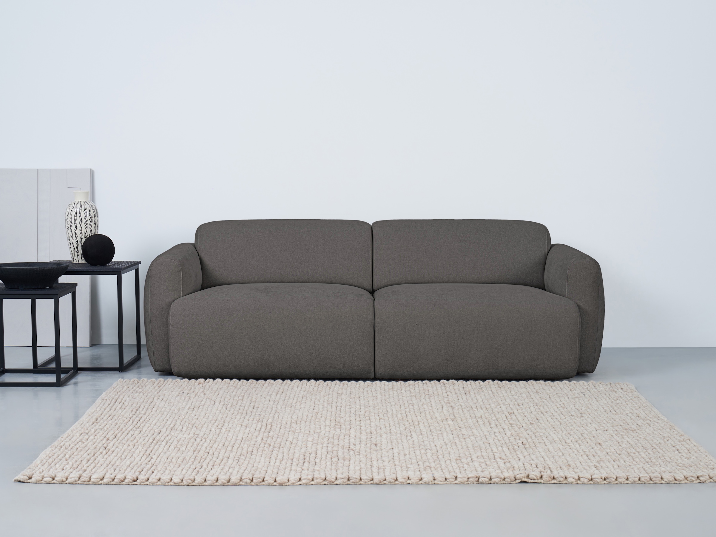 andas 3-Sitzer "Myrland", Breite 230 cm, Chenille, Easy Clean Stoff, mit Ka günstig online kaufen