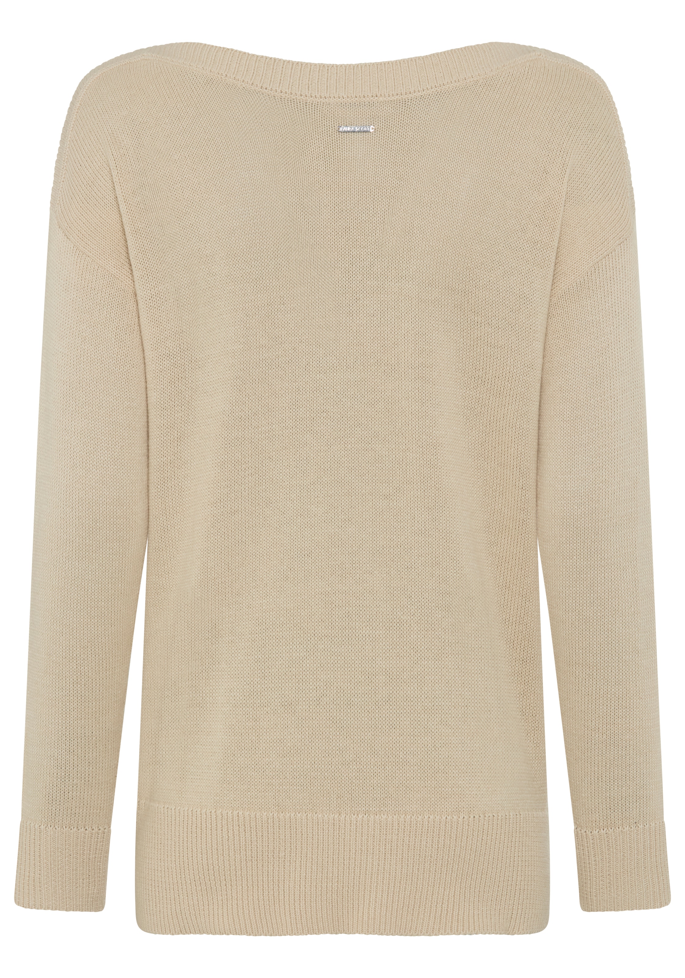 Laura Scott Strickpullover mit Herz-Strickmuster