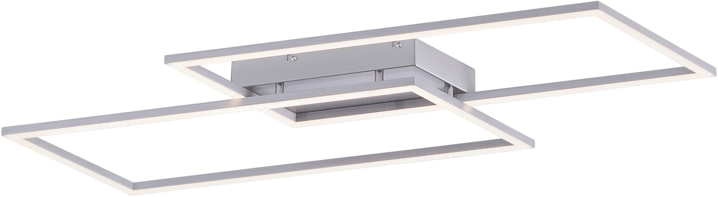 Paul Neuhaus LED Deckenleuchte »Inigo«, 2 flammig, Leuchtmittel LED-Board | LED fest integriert, Stufenlos dimmbar über vorhandenen Wandschalter