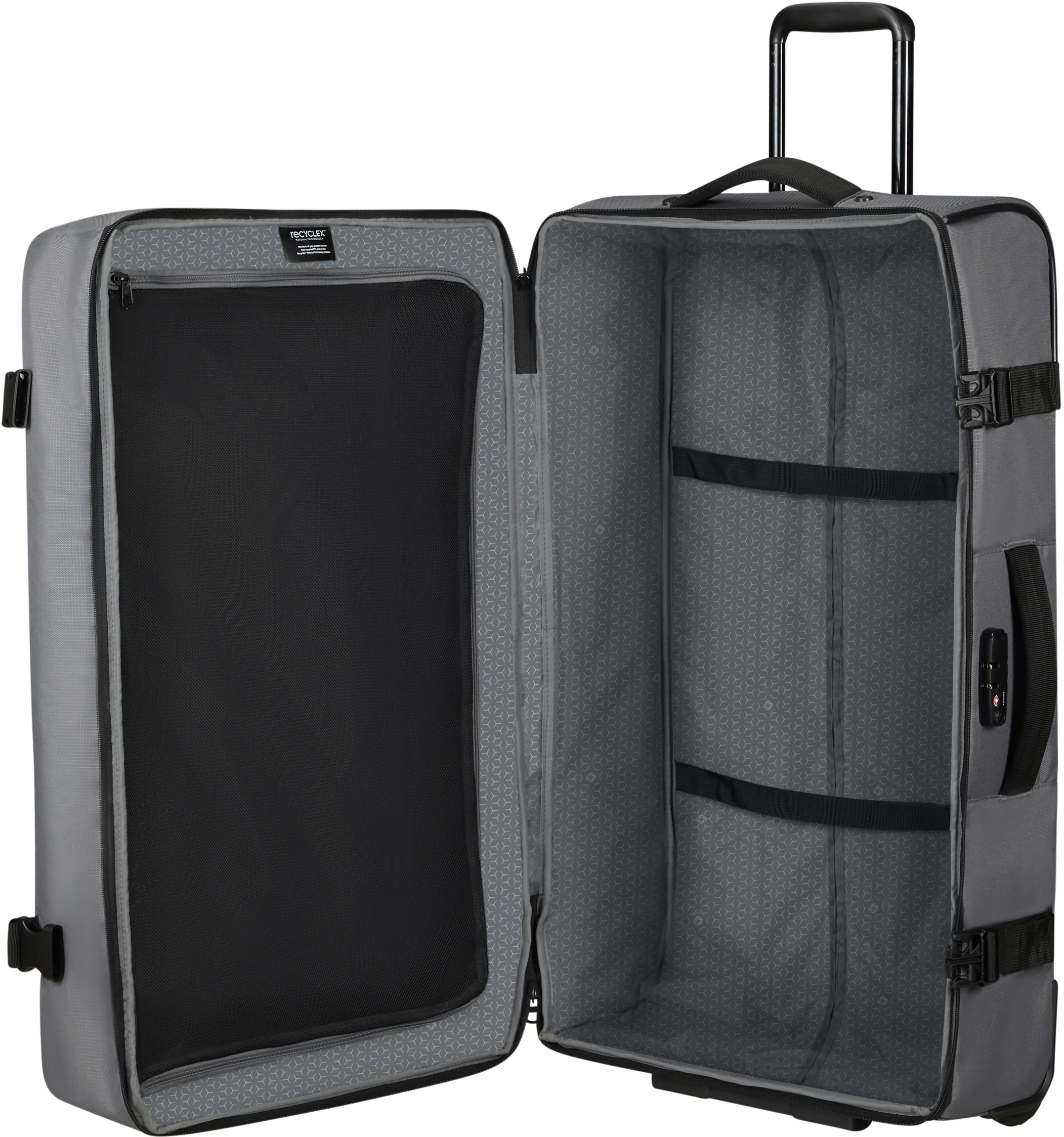Samsonite Weichgepäck-Trolley »Roader«, 2 Rollen, teilweise aus recyceltem Material