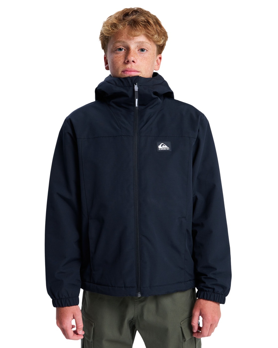 QUIKSILVER Jungen Anorak "Overcast 3K Warm"schwarz, Gr. 14, 65% Baumwolle, 35% Nylon, Jacken