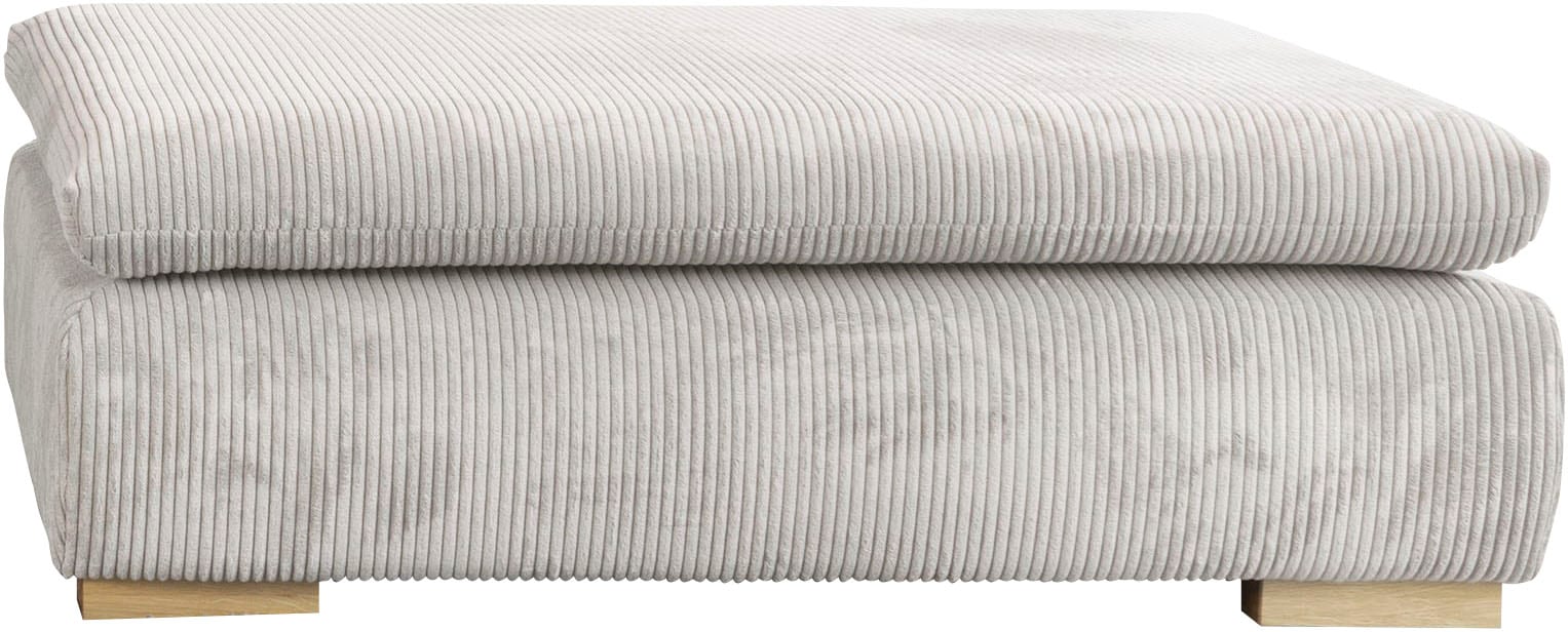 Home affaire Polsterhocker "Cara Mia", aus Cord-Bezug günstig online kaufen