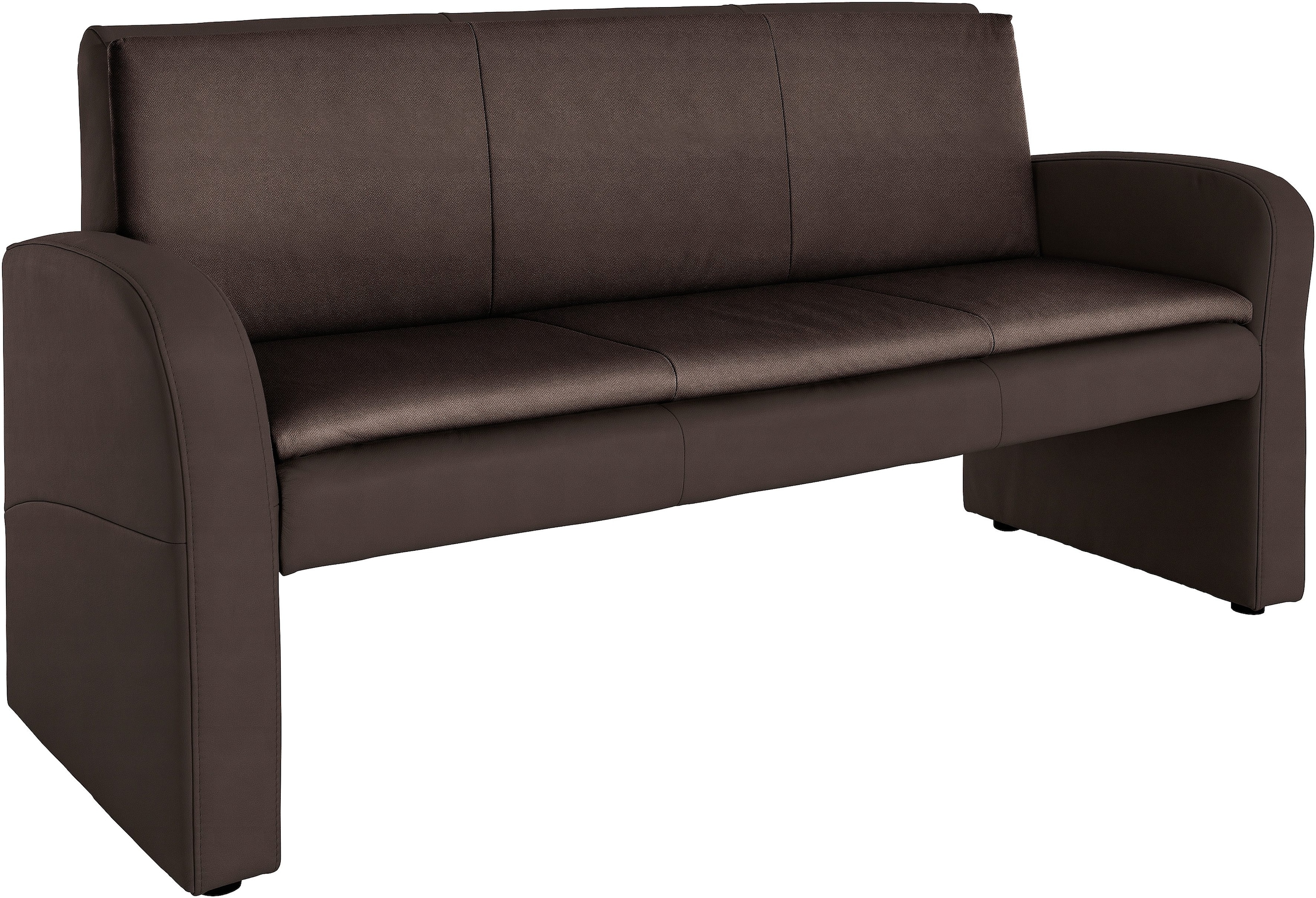 exxpo - sofa fashion Hockerbank "Cortado, 3-Sitzer Küchensofa mit hohem Sit günstig online kaufen