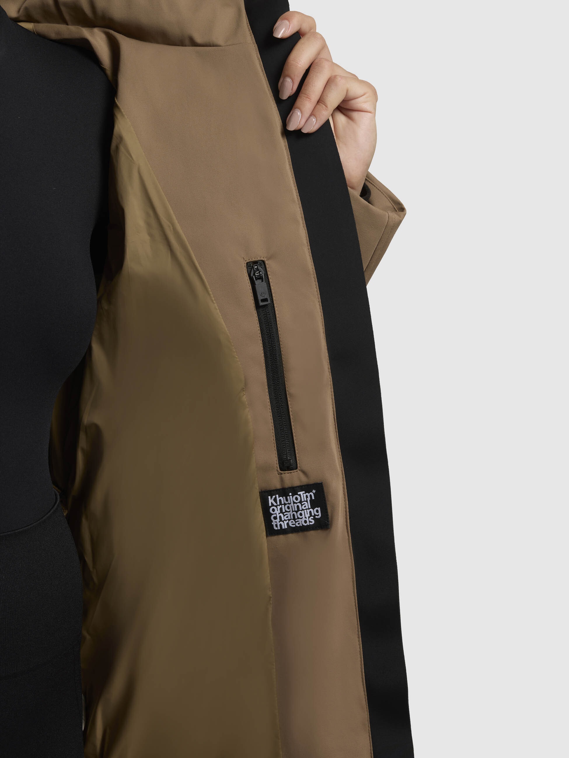 khujo Winterjacke »PALLA«, mit Kapuze