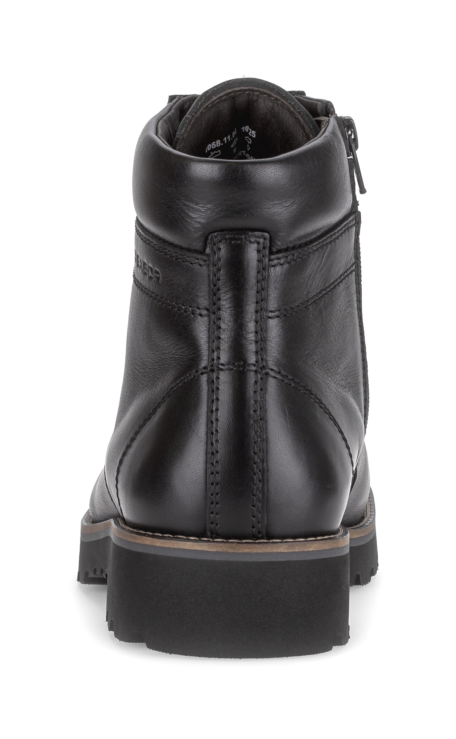 Pius Gabor Schnürboots, Blockabsatz, Komfortschuh, gepolsterter Schaftrand, G-Weite (=weit)
