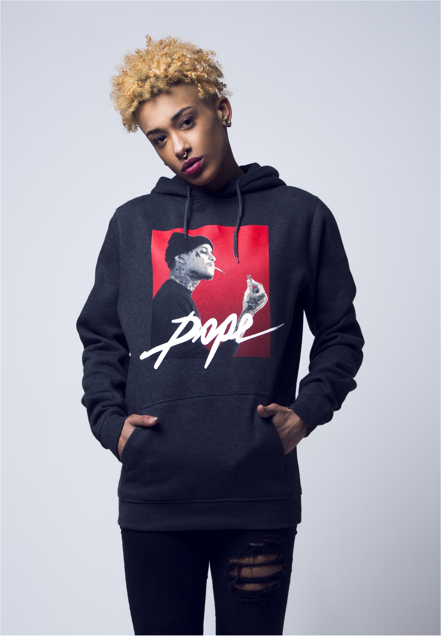 MisterTee Sweatshirt »MisterTee Herren Dope Hoody«, (1 tlg.)