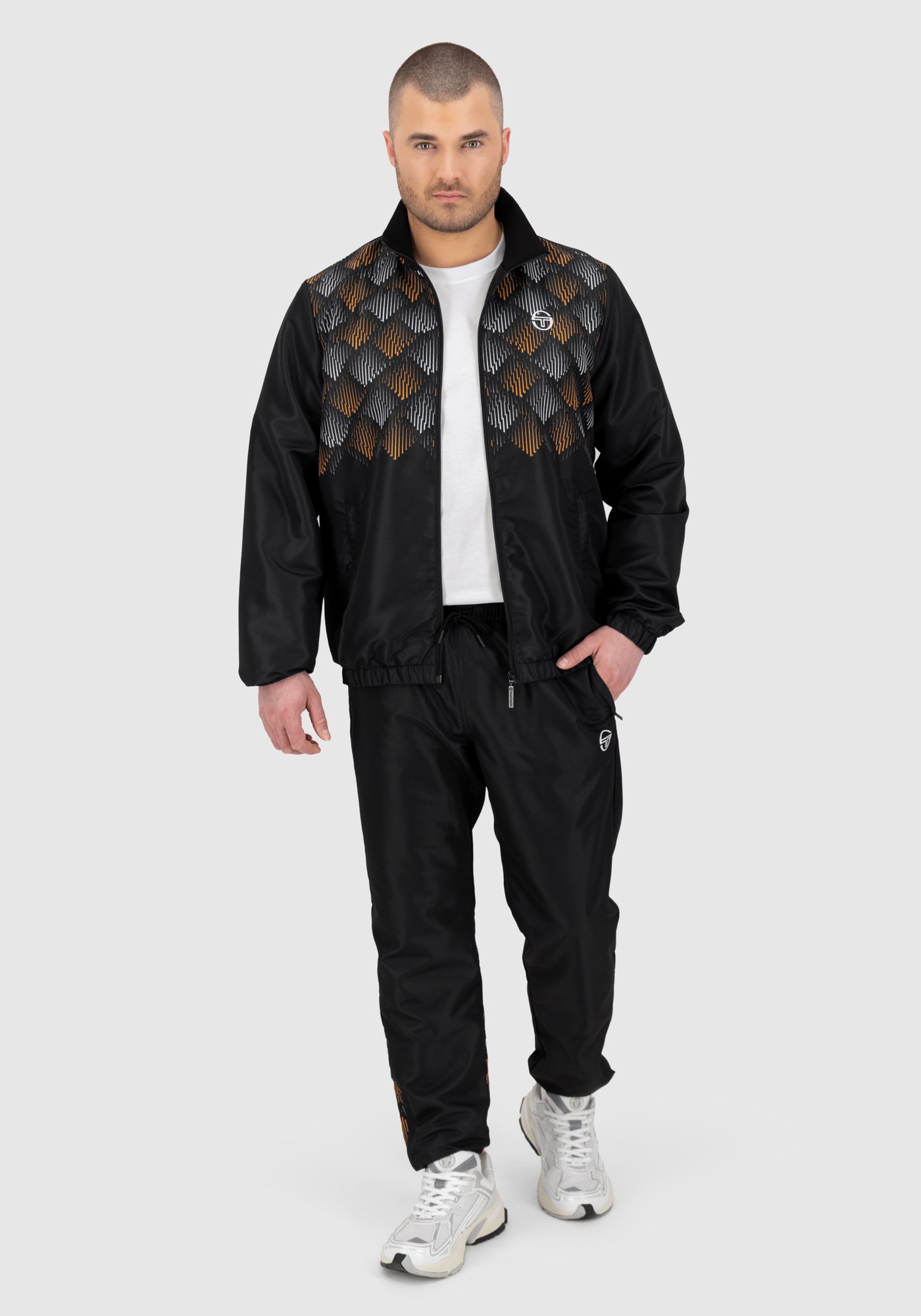 Sergio Tacchini Trainingsanzug »PUNTE TRACKSUIT__ Herren«, Trainingsanzug Herren, Tracksuit, Retro, Outdoor, Jogging, Streetwear
