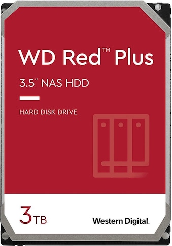 Western Digital HDD-NAS-Festplatte »WD Red Plus 3TB« 3...