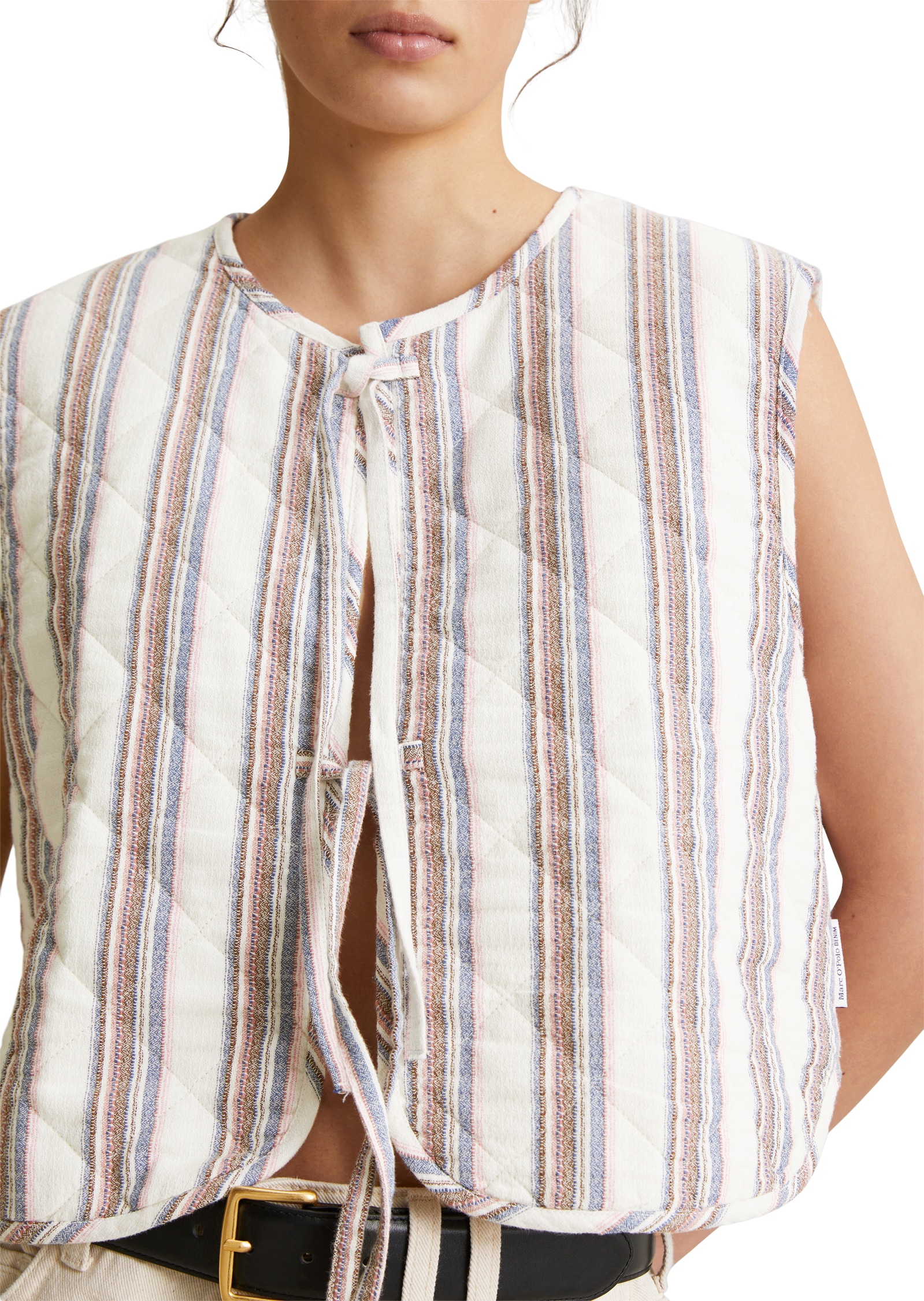 Marc O'Polo DENIM Steppweste »aus reinem Organic Cotton«
