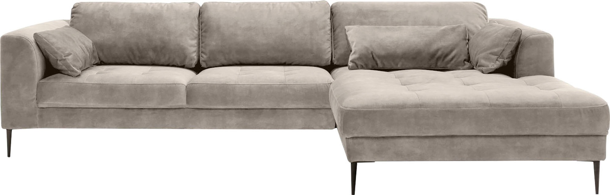 TRENDMANUFAKTUR Ecksofa "Luzi, wahlweise mit Schlaffunktion & Bettkasten. O günstig online kaufen