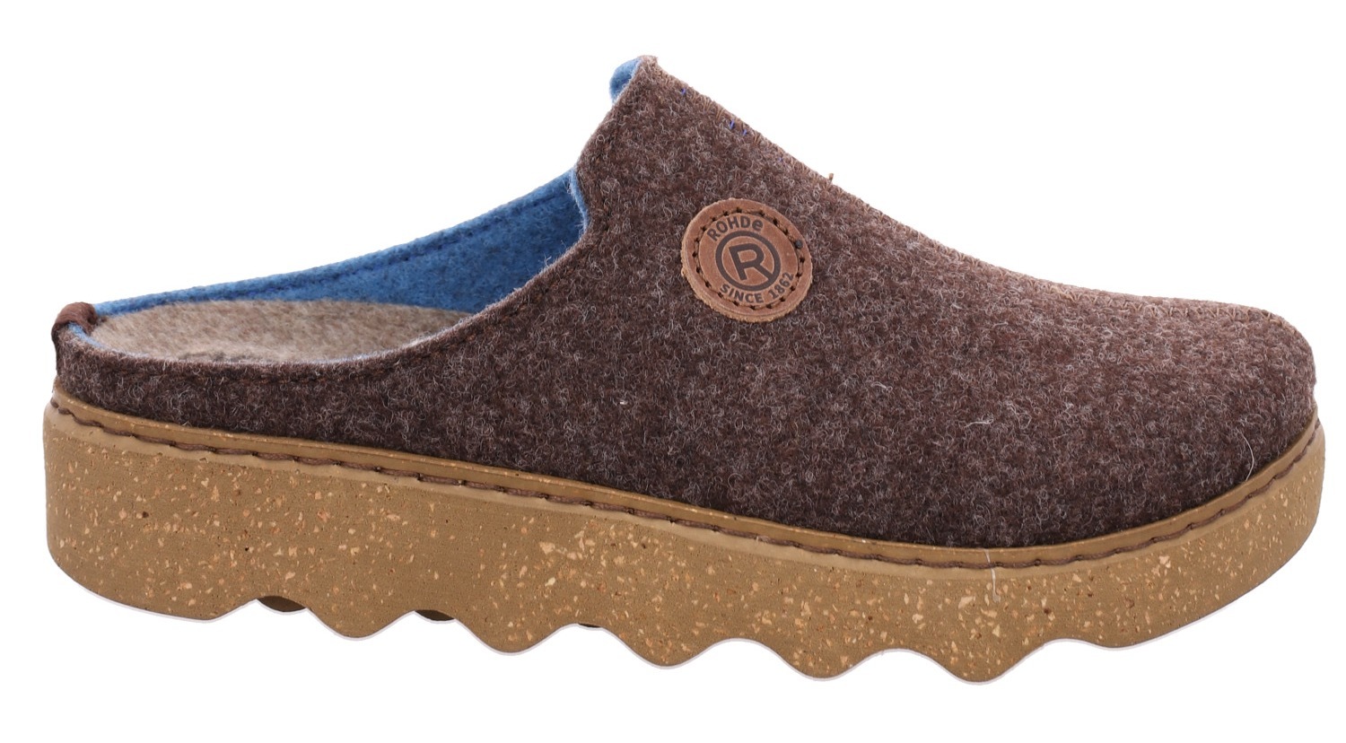 Rohde Pantoffel "FOGGIA" Homeslipper, Wohlfühlschuh mit Plateausohle günstig online kaufen