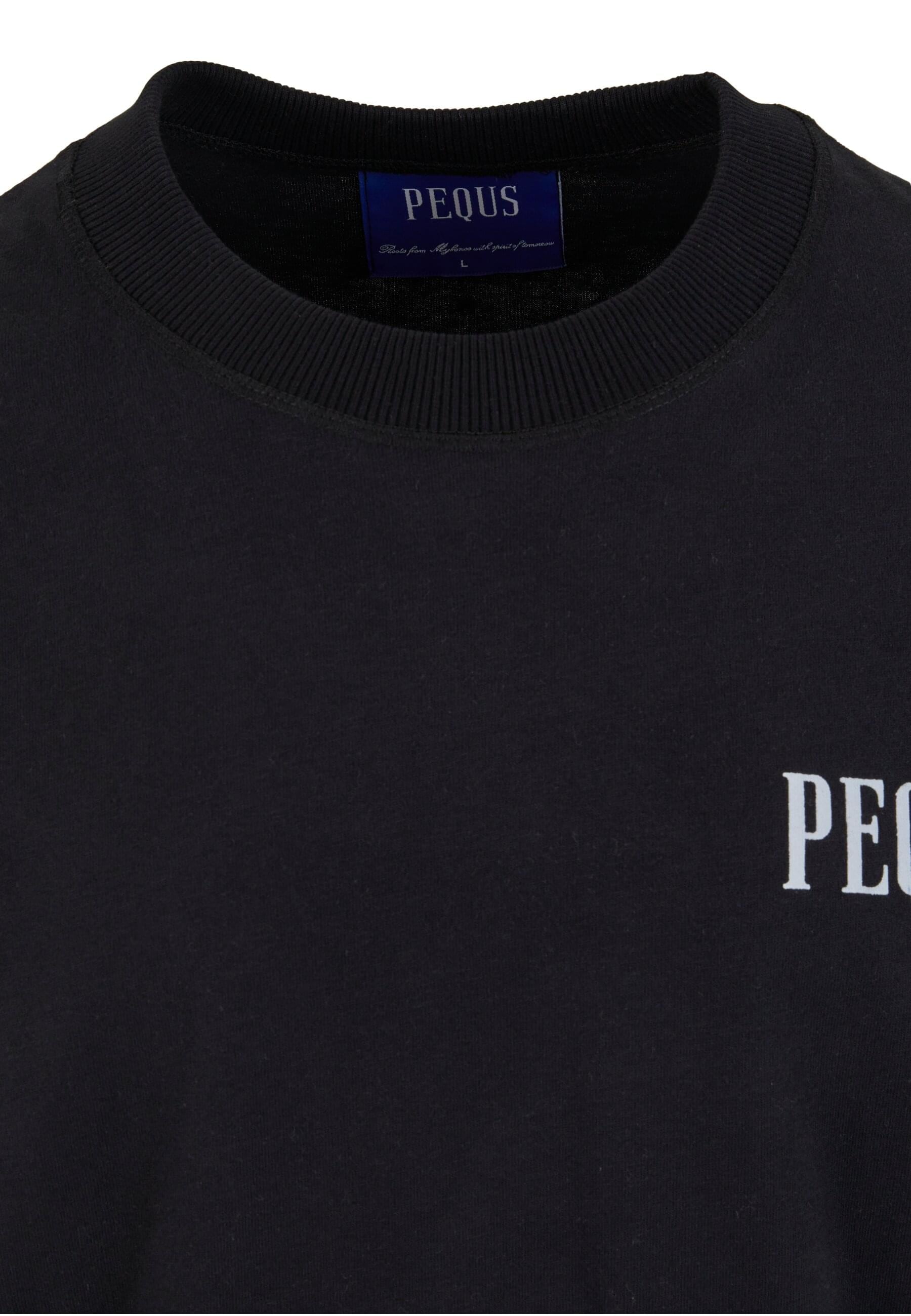 PEQUS T-Shirt »PEQUS PEQUS Back Logo T-Shirt«, (1 tlg.)