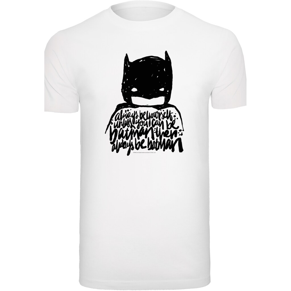 F4NT4STIC T-Shirt »DC Comics Batman Always Be Yourself«