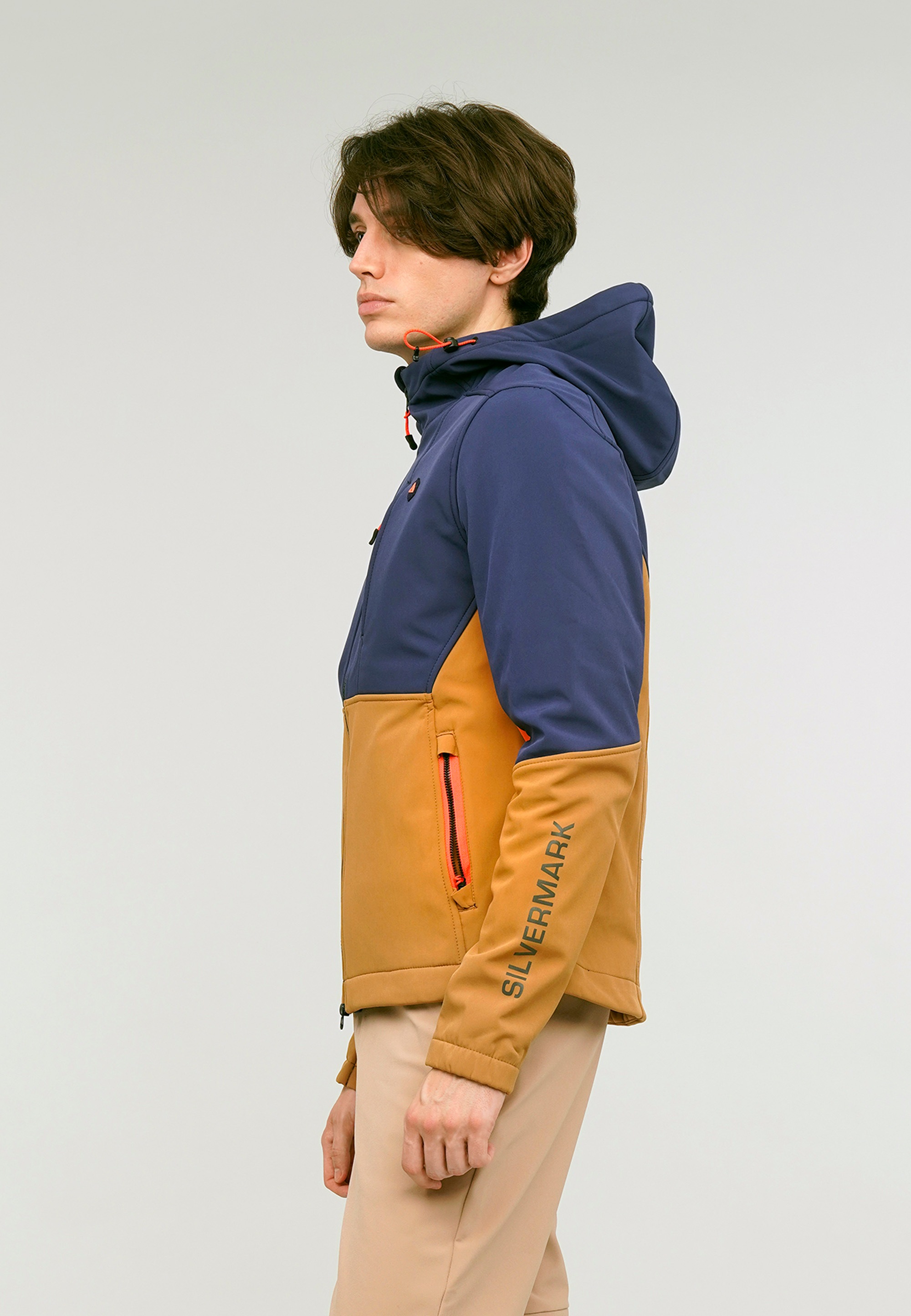 GIORDANO Softshelljacke »Silvermark by G-Motion Teflon«, mit wasser- und windabweisender Funktion