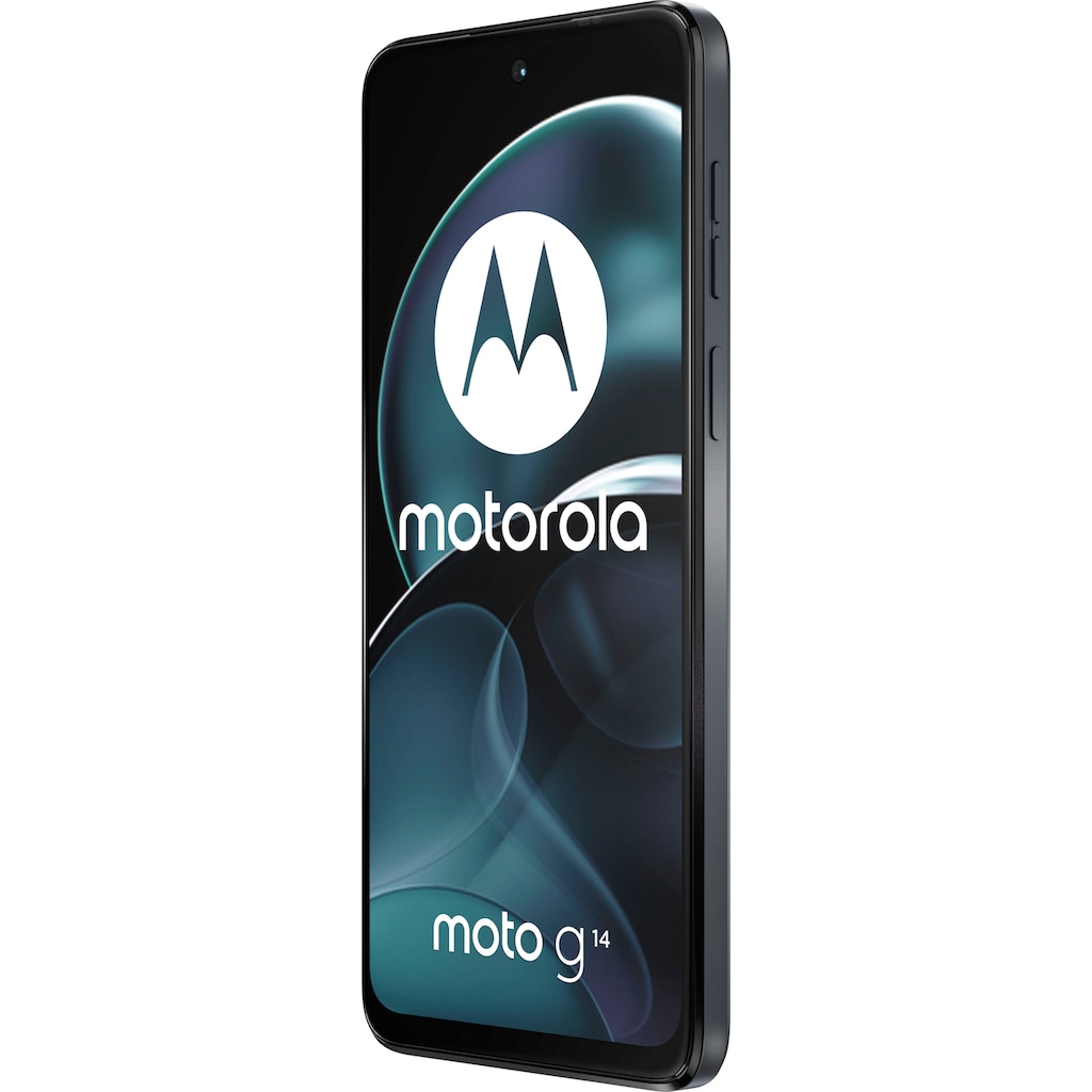 Motorola Smartphone »moto g14«, Steel Grey, 16,51 cm/6,5 Zoll, 128 GB Speicherplatz, 50 MP Kamera