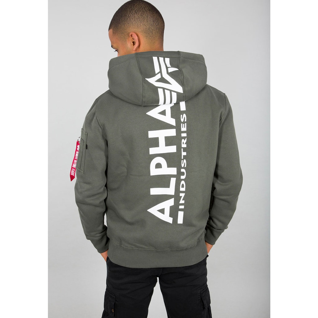 Alpha Industries Kapuzensweatshirt »BACK PRINT HOODY«