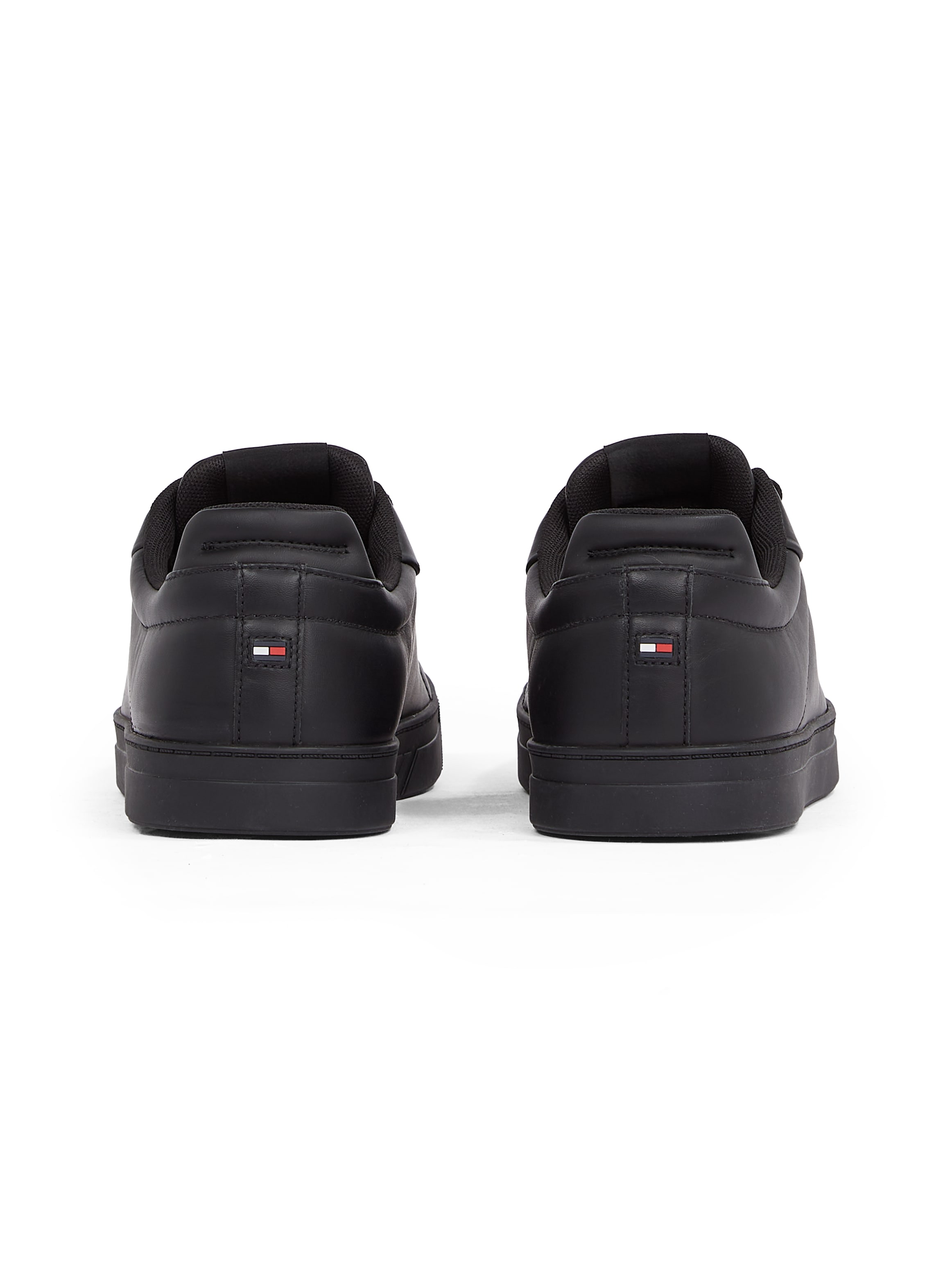 Tommy Hilfiger Sneaker "ICON COURT LTH FLAG ESS", Freizeitschuh, Halbschuh, günstig online kaufen