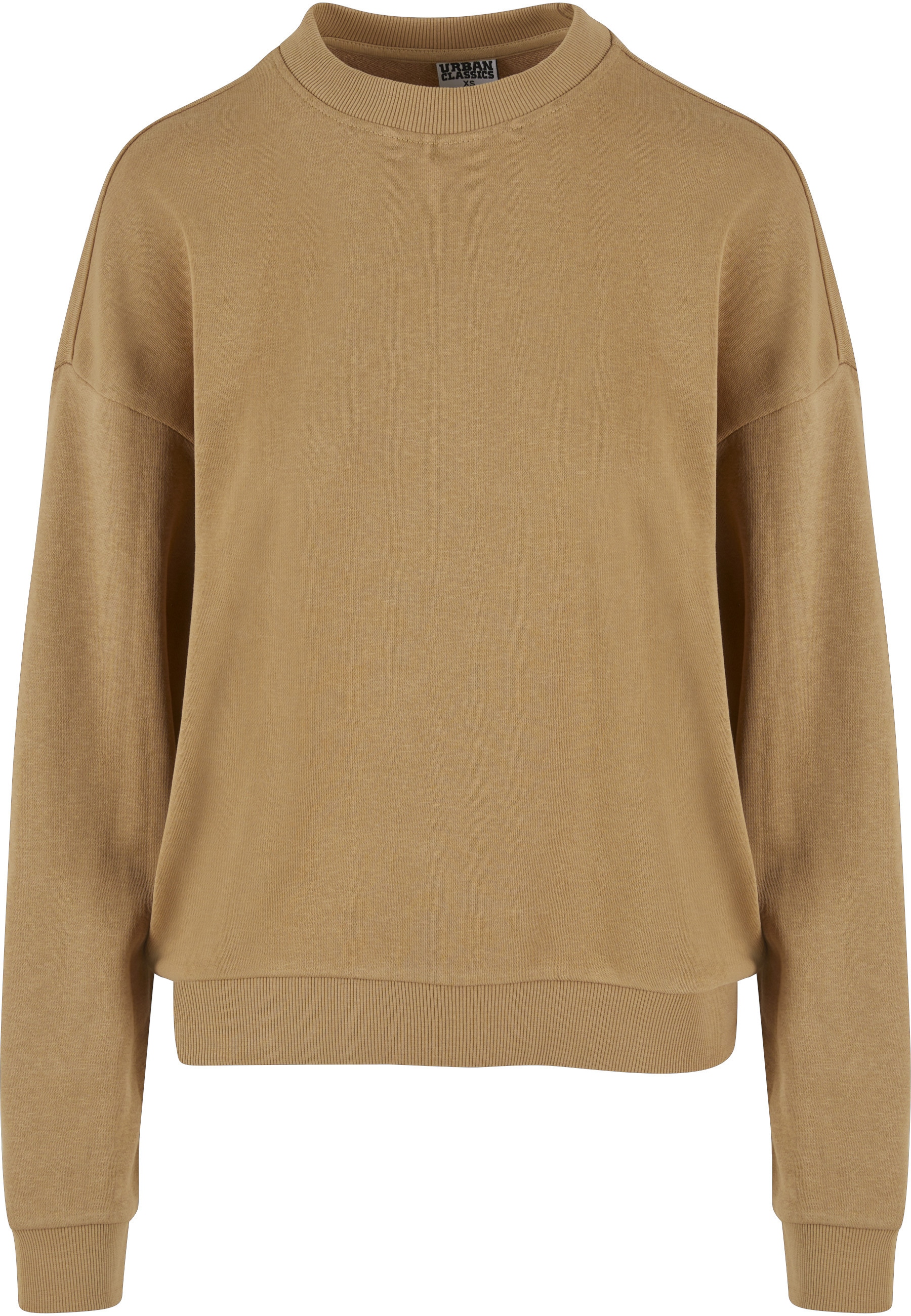URBAN CLASSICS Sweater »Urban Classics Damen Ladies Oversized Light Terry Crewneck«
