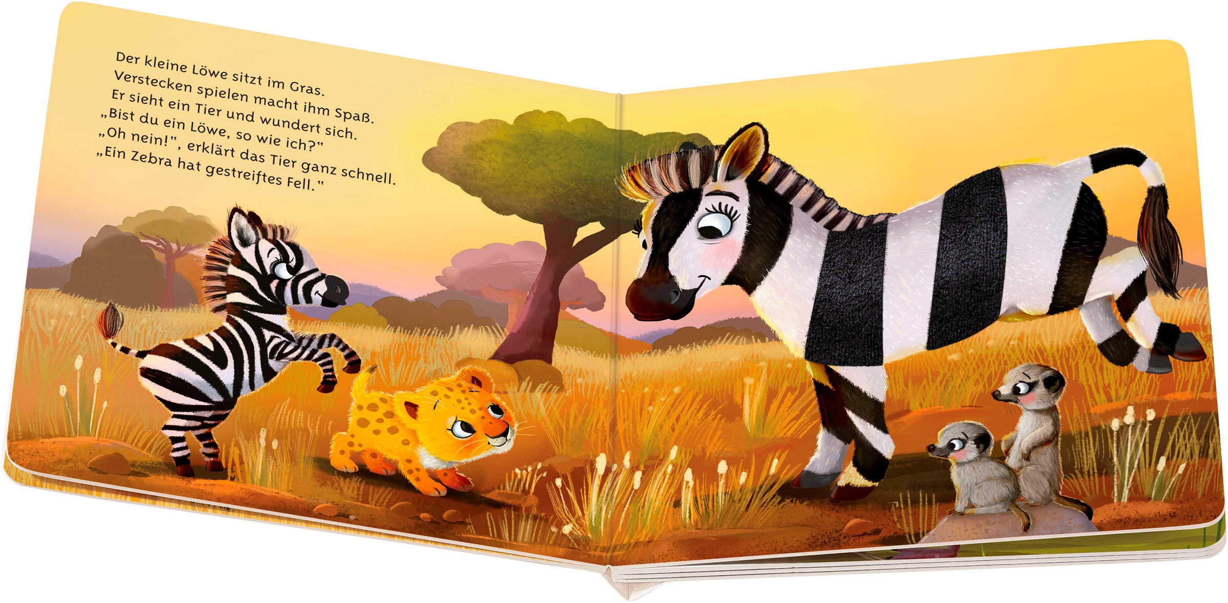 Ravensburger Buch »Pappbilderbuch, Mein erstes Vorlese-Fühlbuch: Bist du ein Löwe?«