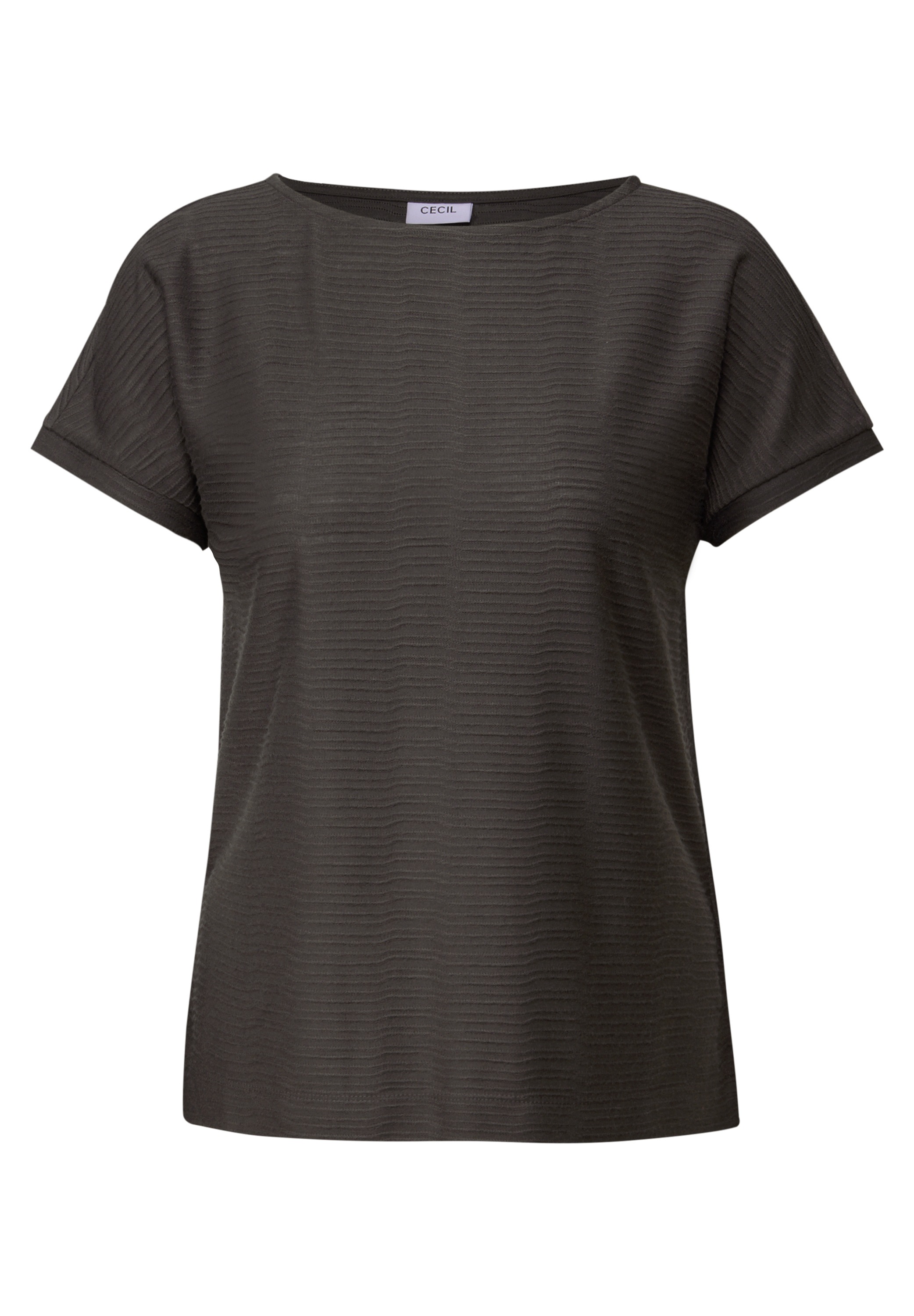 Cecil T-Shirt, aus elastischem Materialmix