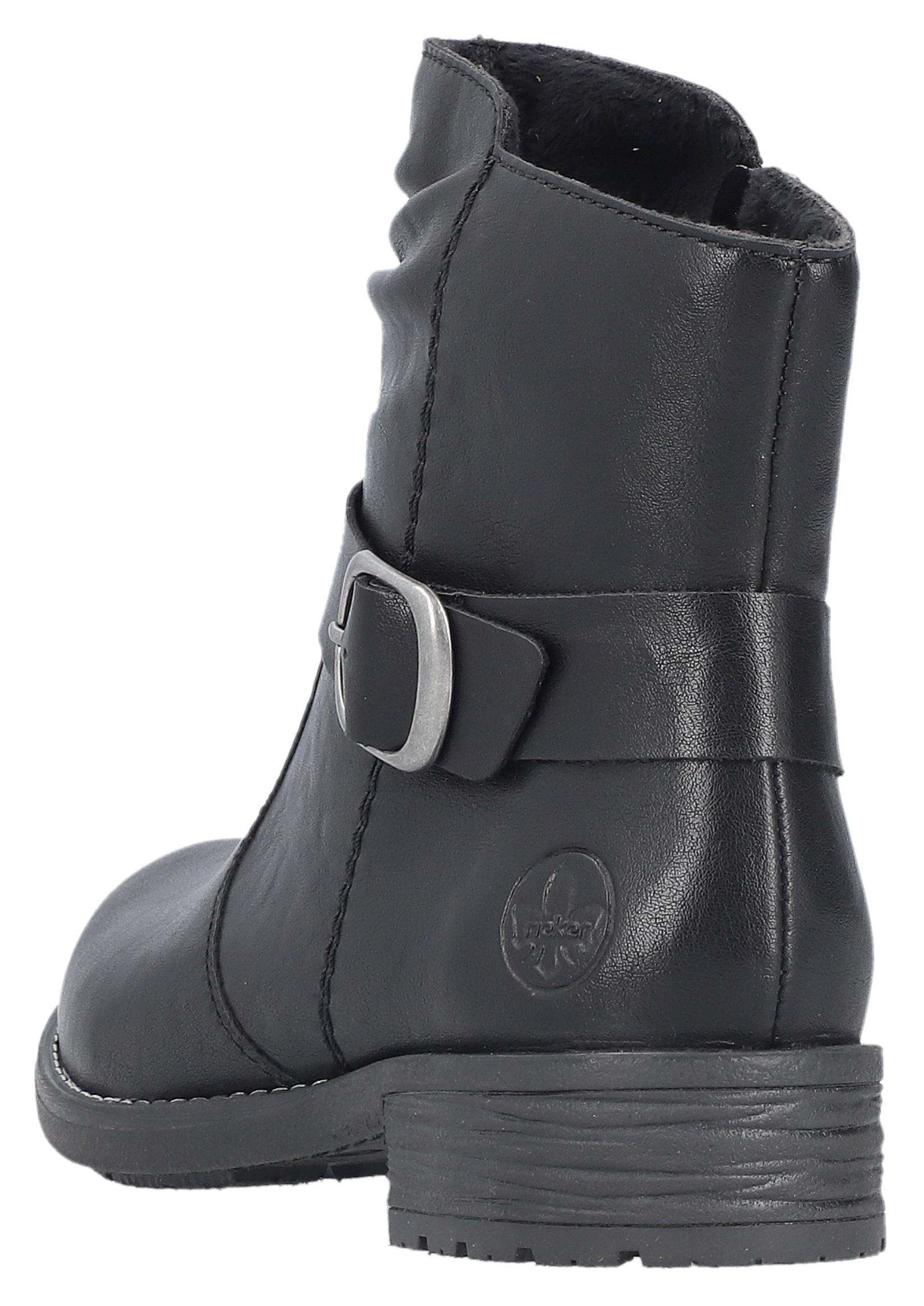 Rieker Stiefelette, Boots, Blockabsatz, mit Innenreißverschluss