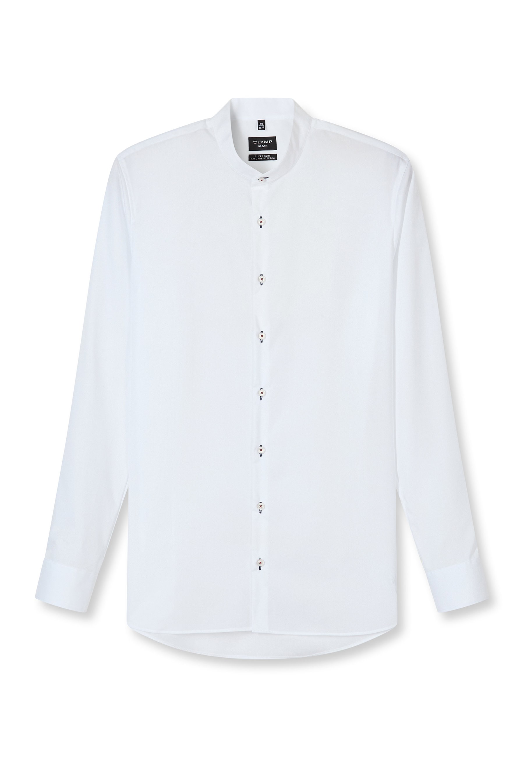 OLYMP Businesshemd »OLYMP No. Six, super slim, Stehkragen«