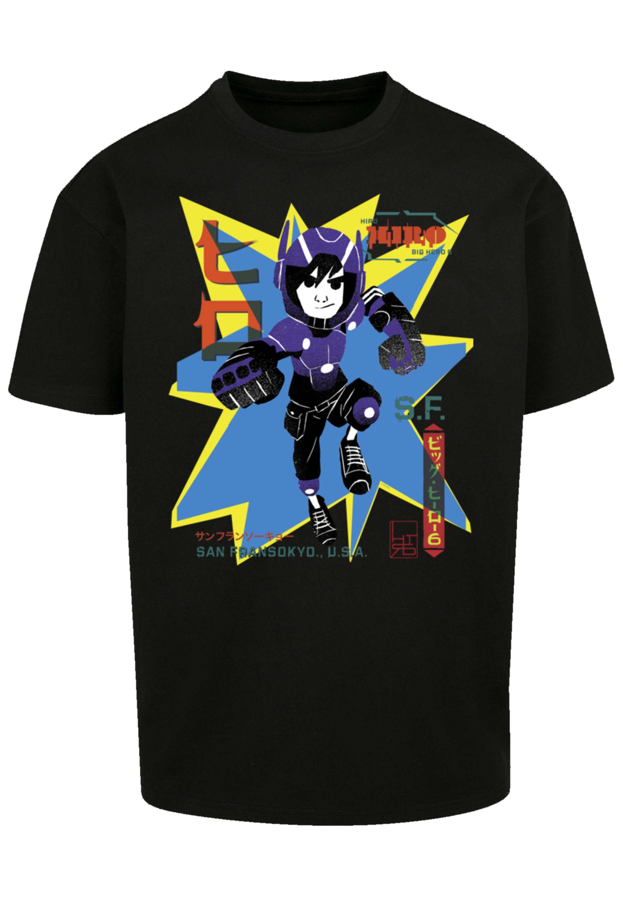 F4NT4STIC T-Shirt »Big Hero 6 Hiro Manga«, Premium Qualität