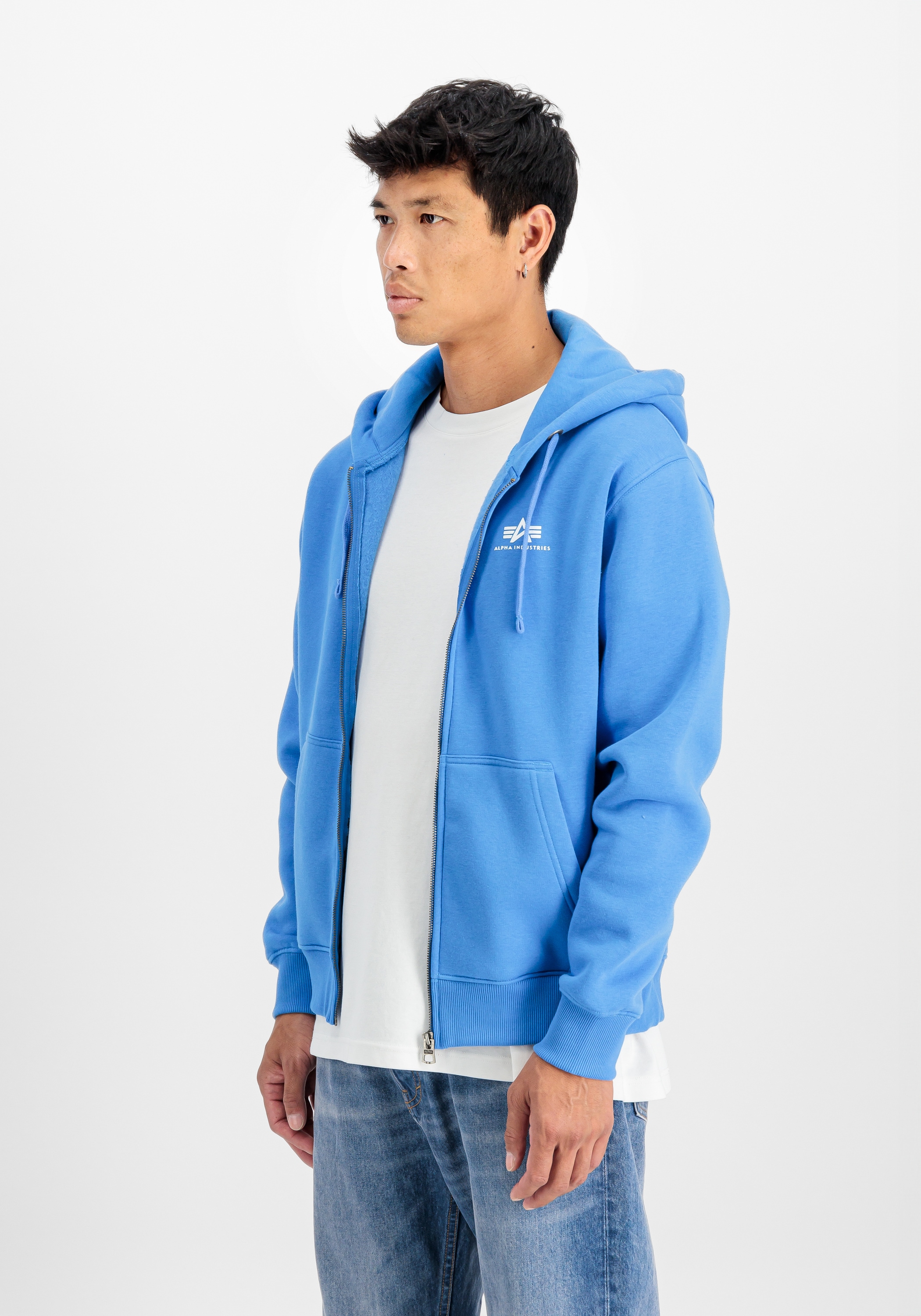 Alpha Industries Hoodie "Alpha Industries Men - Hoodies Basic Zip Hoodie SL günstig online kaufen