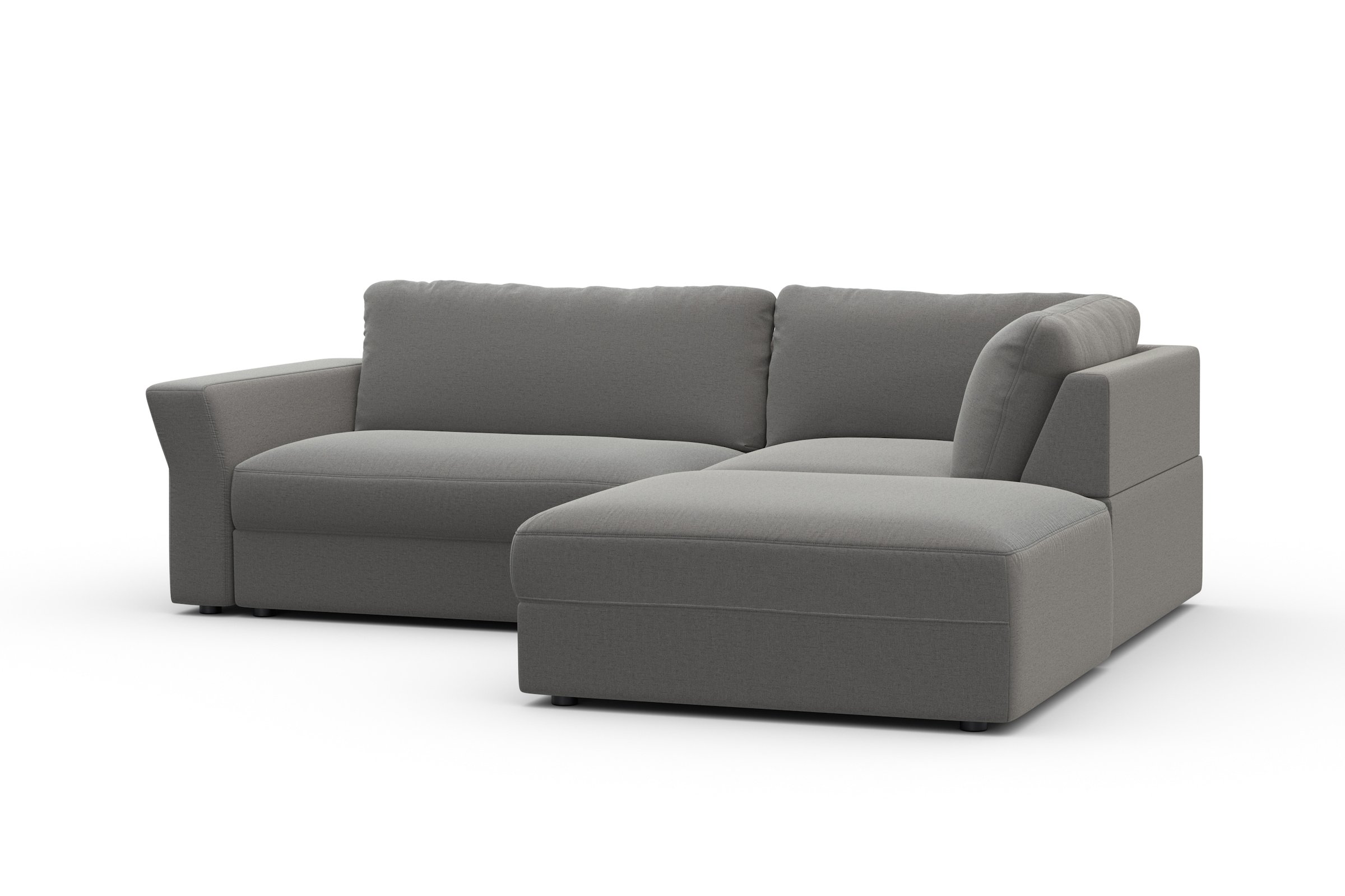 sit&more Ecksofa »Cadabra L-Form« Breite 243 cm, inklusive Sitztiefenverstellung