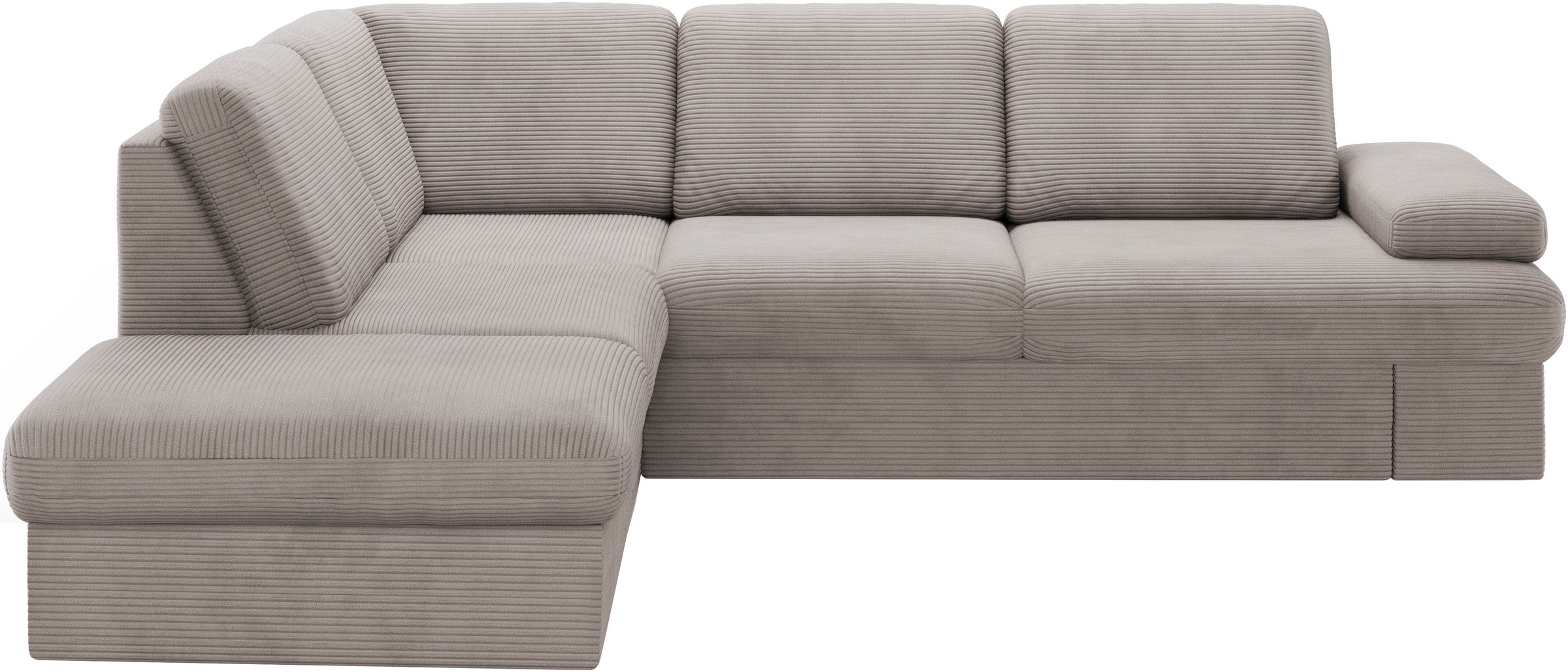 sit&more Ecksofa "Moreno L-Form, B: 238 cm", mit Armteilverstellung, option günstig online kaufen