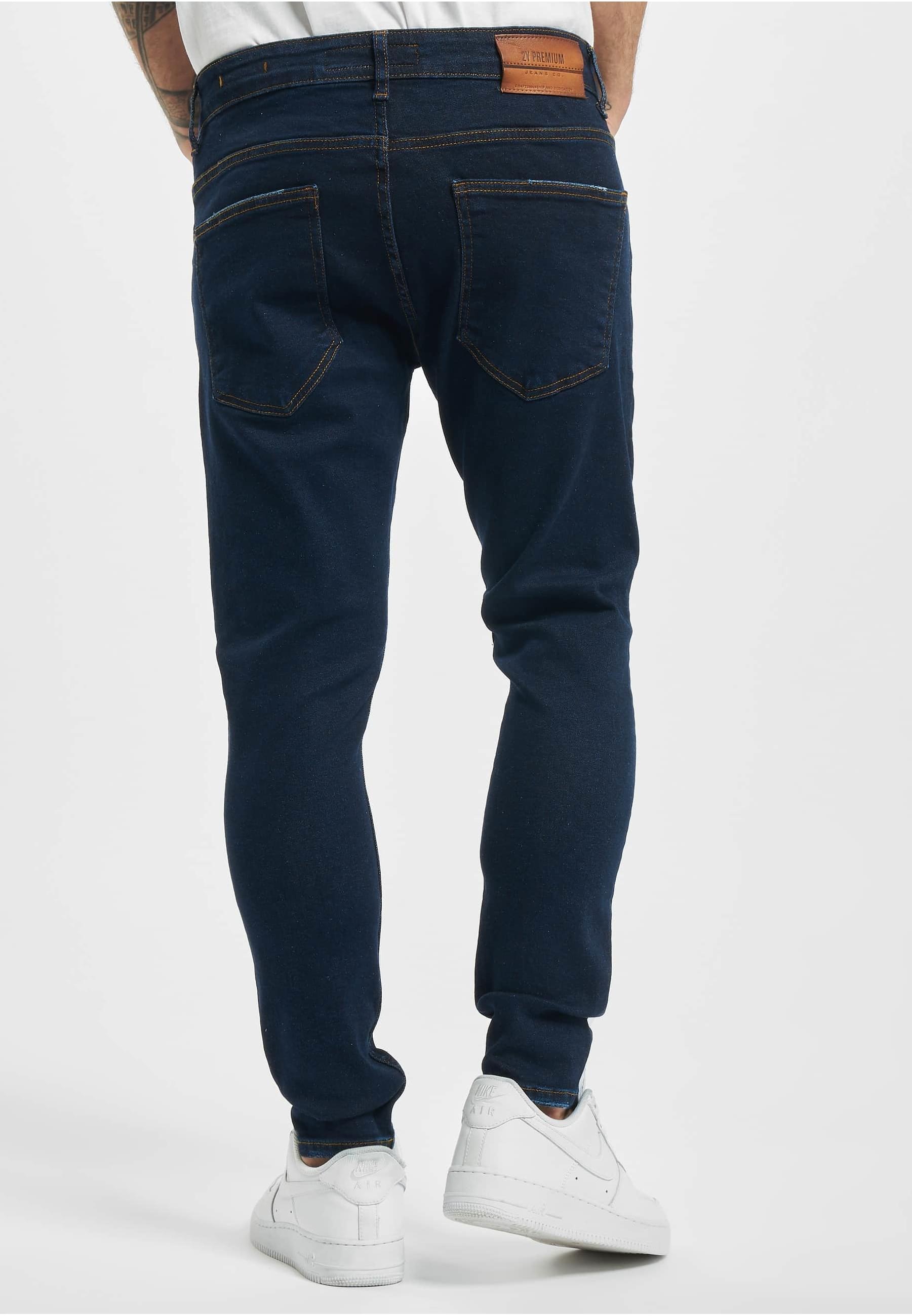 2Y Studios Bequeme Jeans »2Y Studios Herren 2Y Premium Rudolf Slim Fit Jeans«, (1 tlg.)