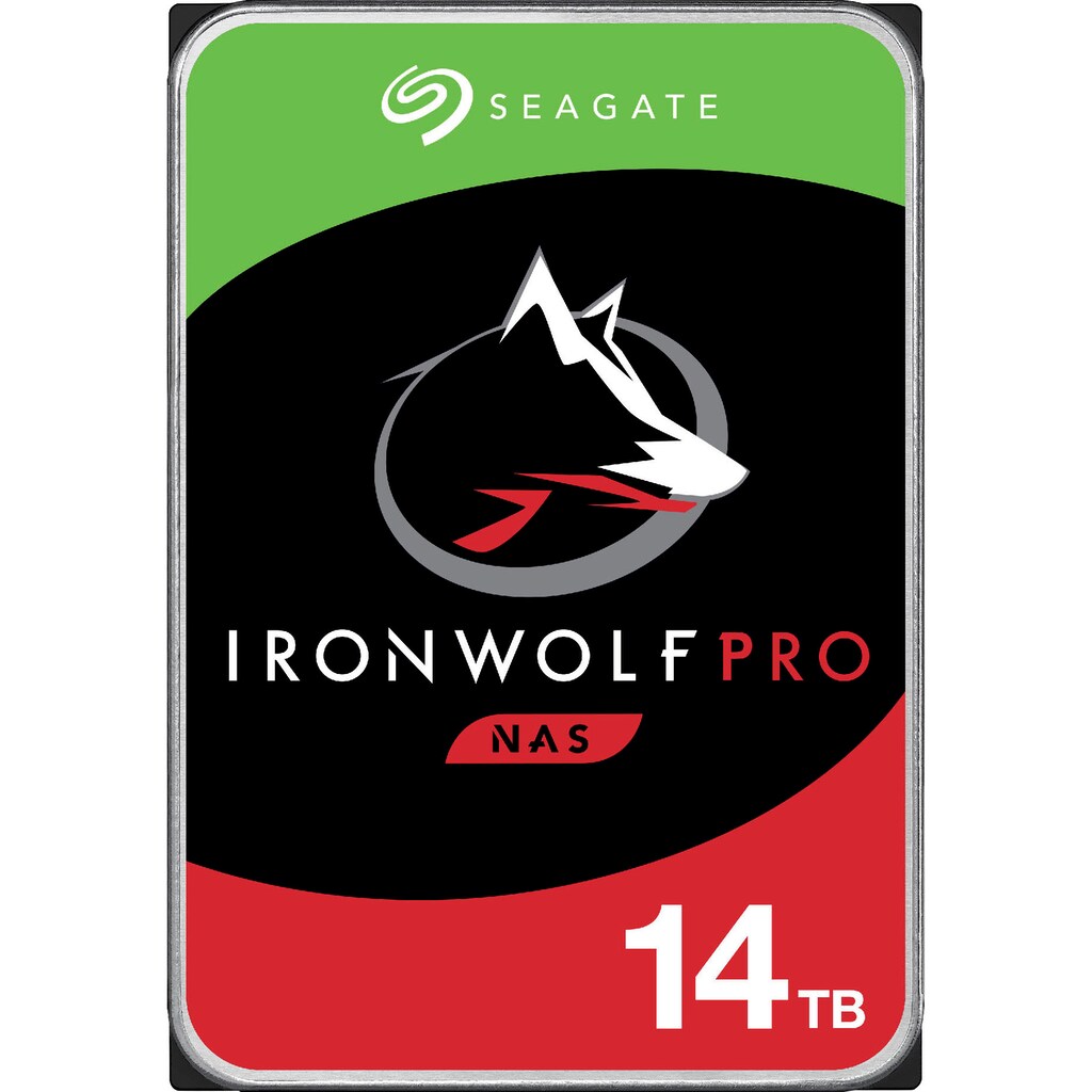 Seagate HDD-Festplatte »IronWolf Pro«, 3,5 Zoll, Anschluss SATA III