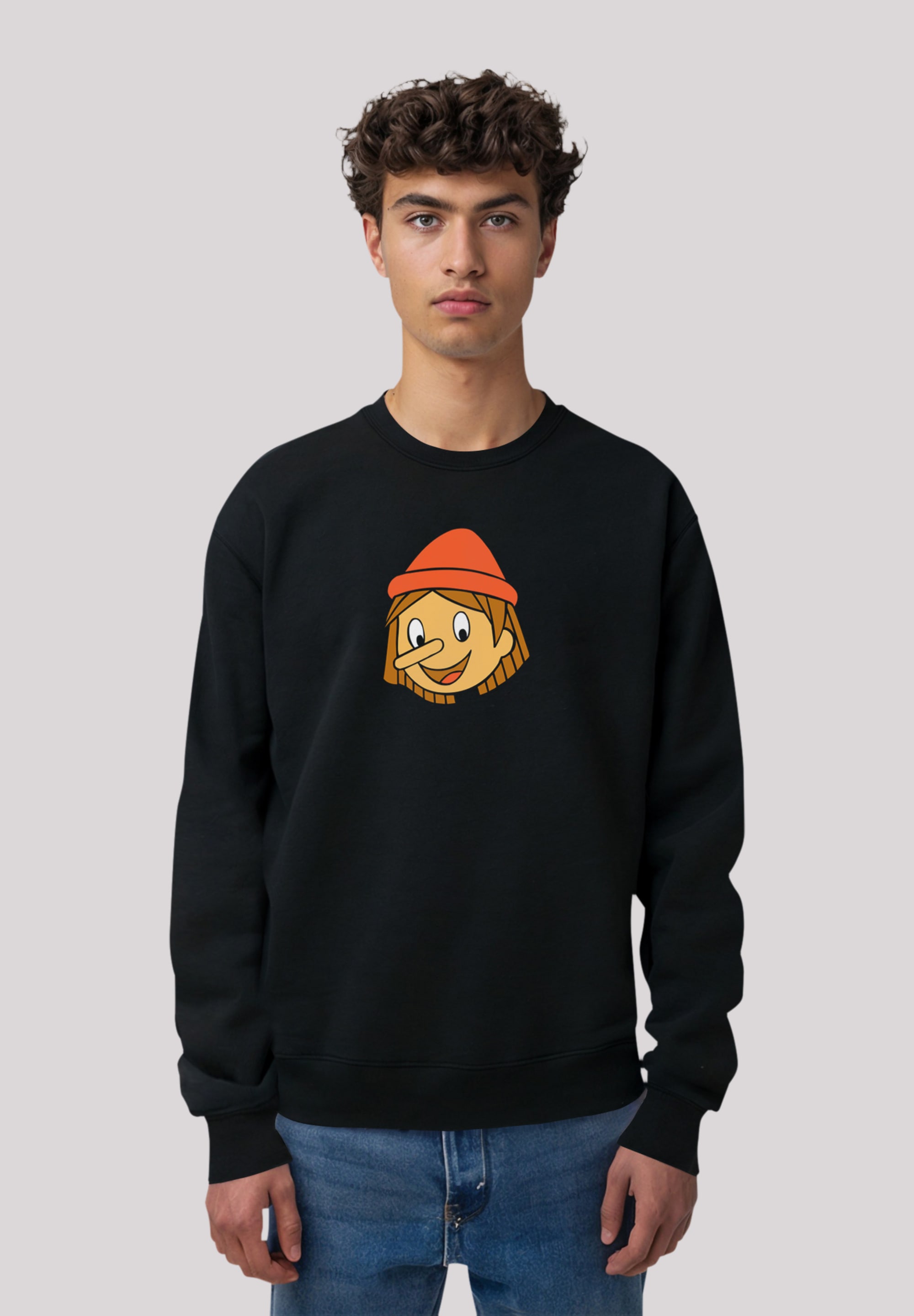 F4NT4STIC Sweatshirt "Pinocchio Logo Kopf", Premium Qualität günstig online kaufen