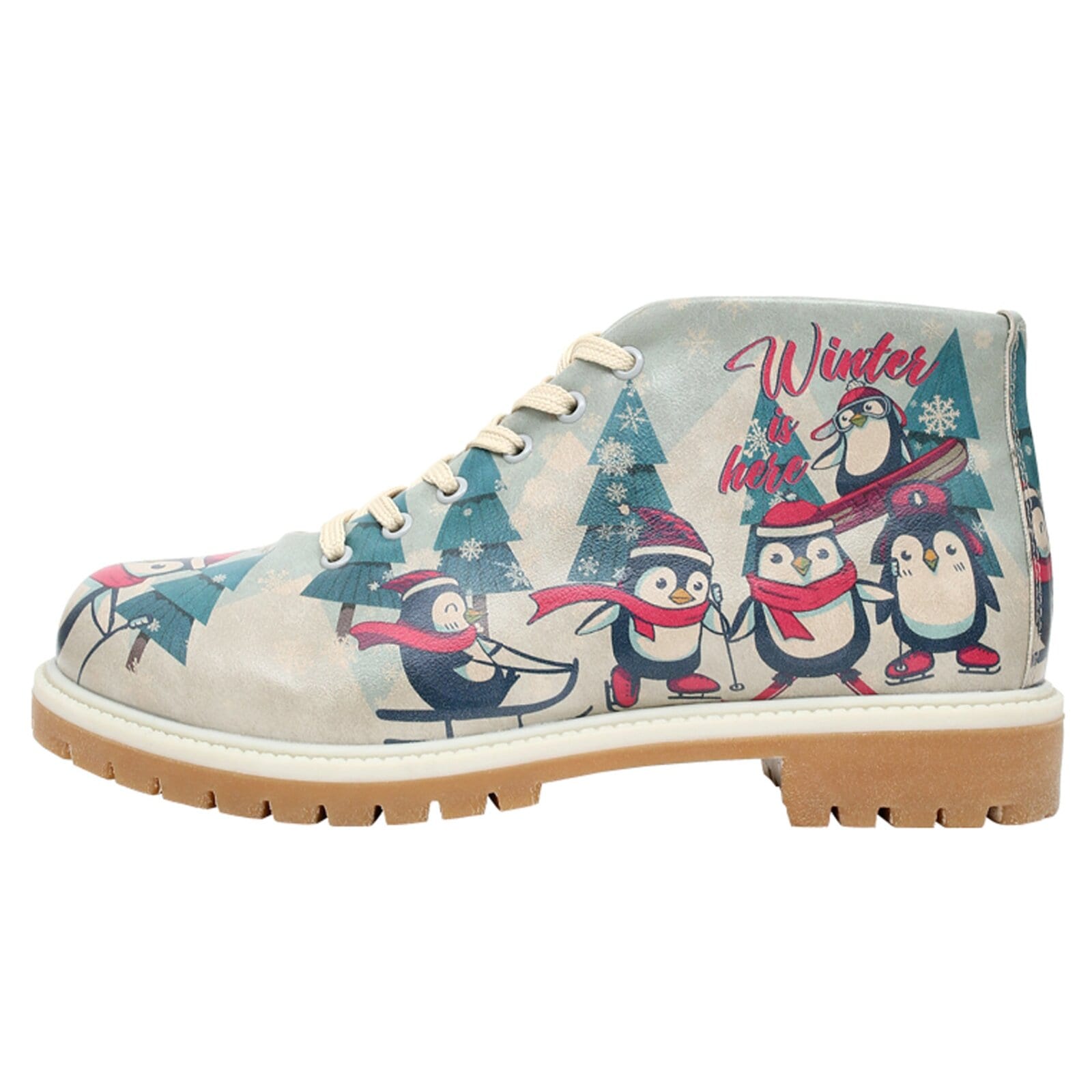 DOGO Schnürboots "Shortcut Boots Hedge-Hug Damen Stiefeletten, Shortcut Boots" Handgefertigt
