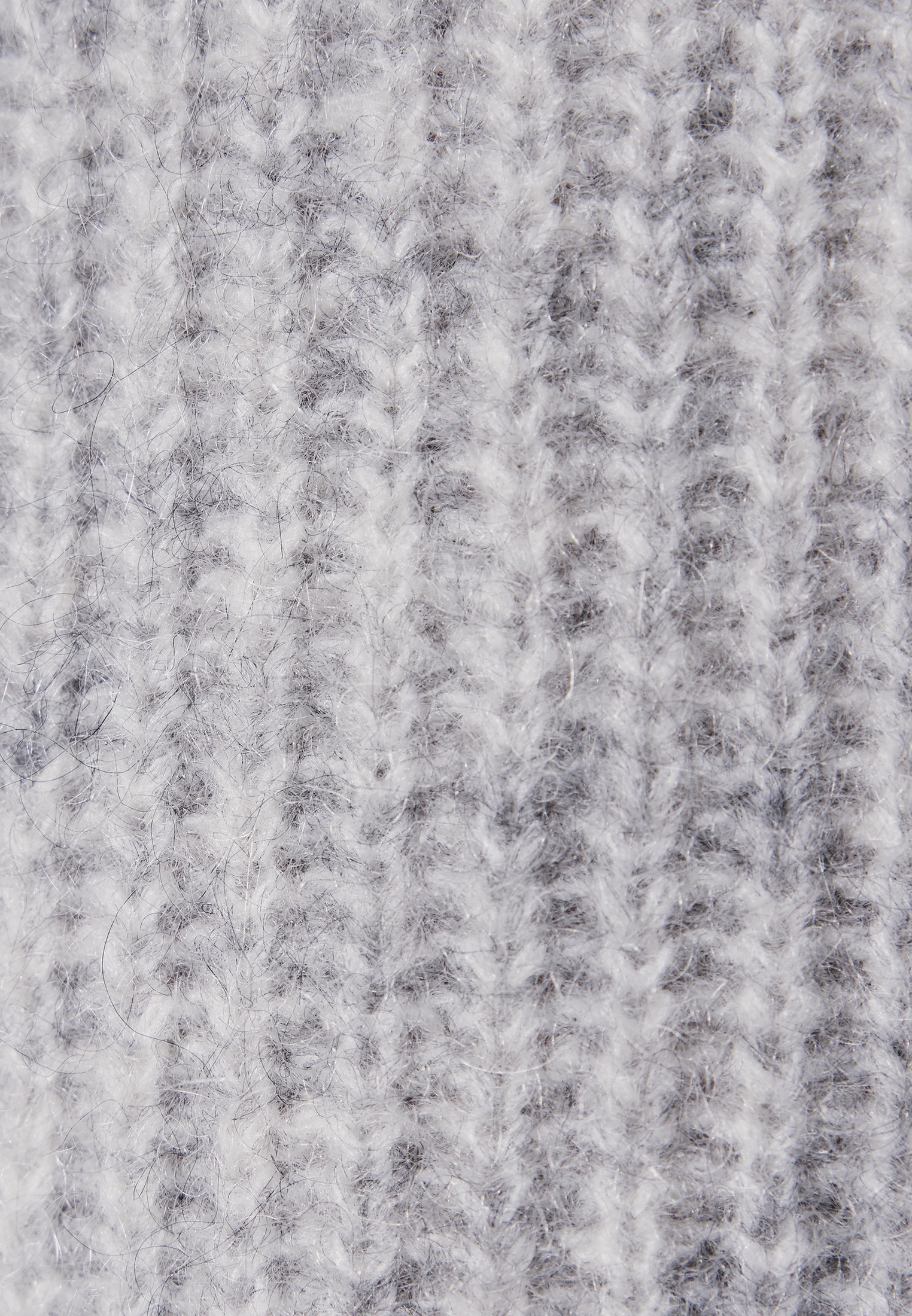 studio seidensticker Strickpullover 1/1 Rundhals Einfarbig meliert