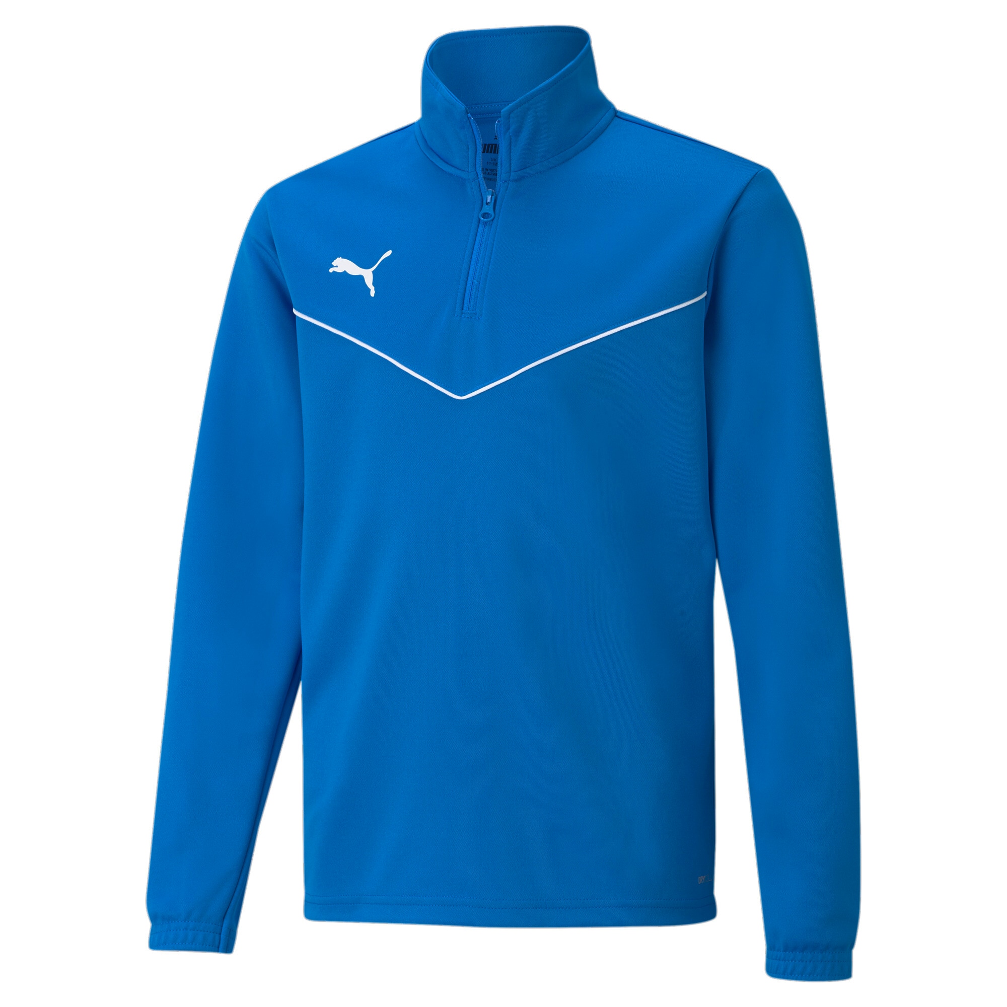 PUMA Langarmshirt "TEAMRISE 14 ZIP TOP JR" normale Schnittform, Langarm, mit Reißverschluss