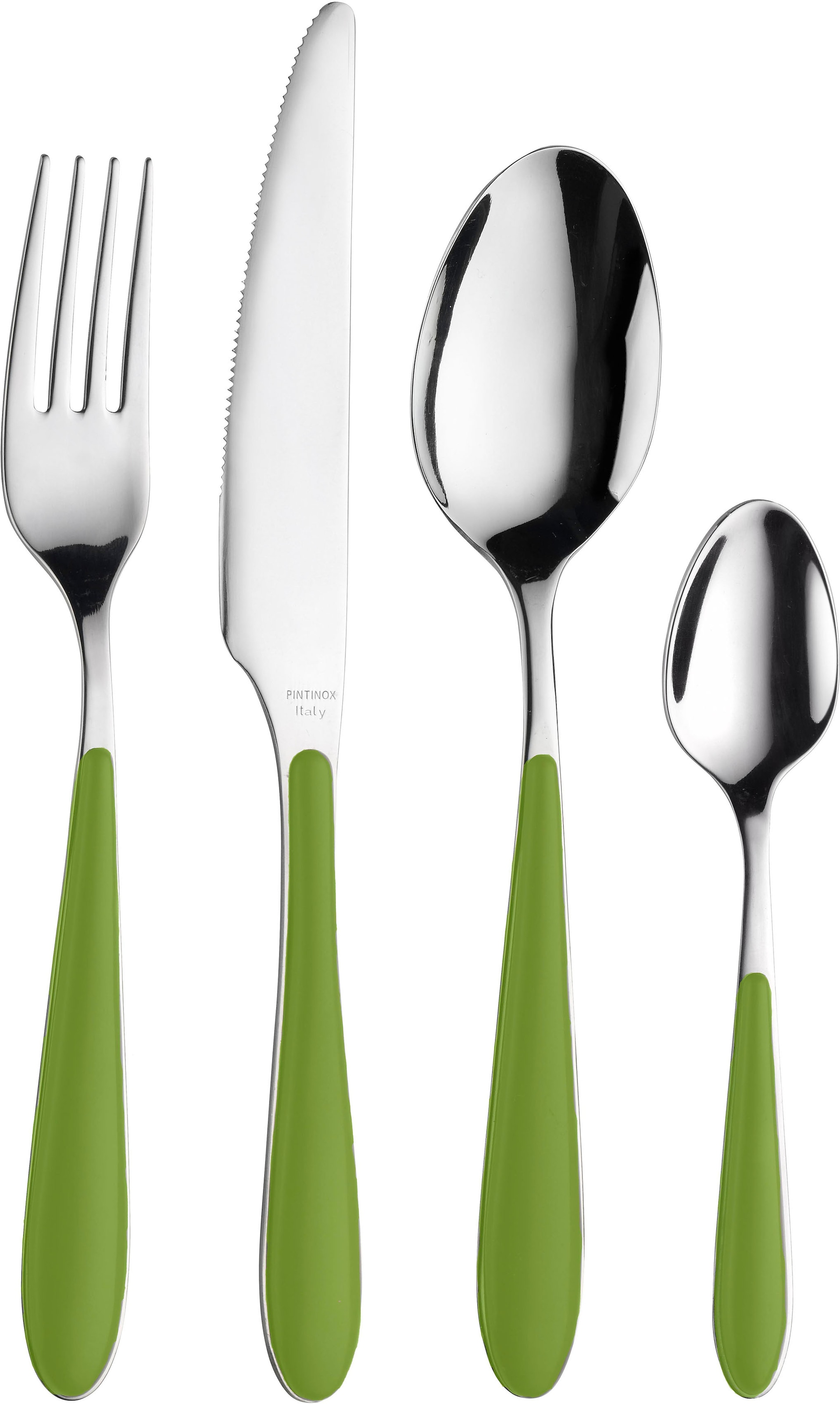 PINTINOX Besteck-Set "Canaletto" mit Kunststoffgriff, spülmaschinengeeignet günstig online kaufen
