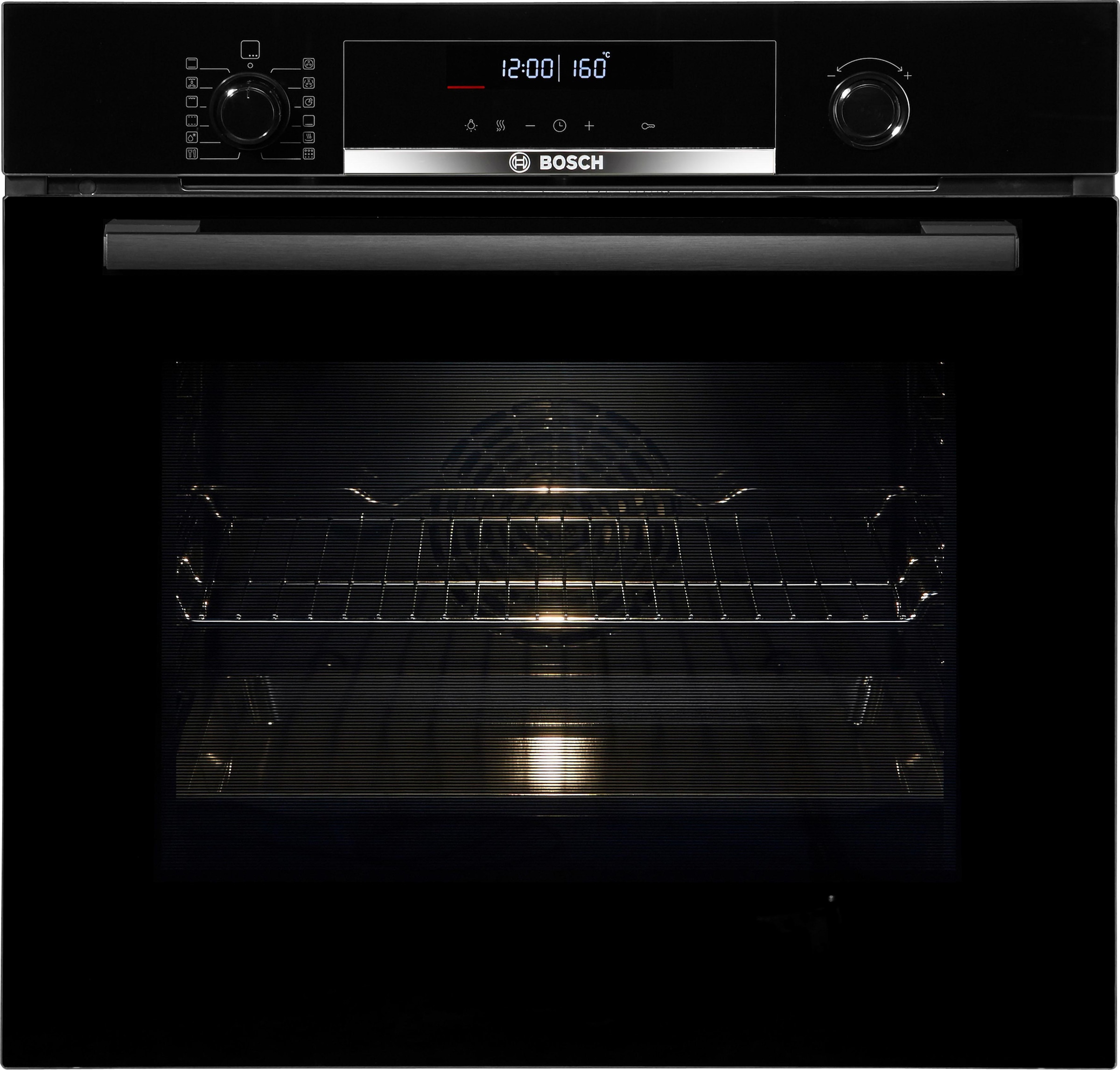 BOSCH Pyrolyse Backofen Serie 6 »HBA578BB0«, mit Teleskopauszug nachrüstbar, Pyrolyse-Selbstreinigung