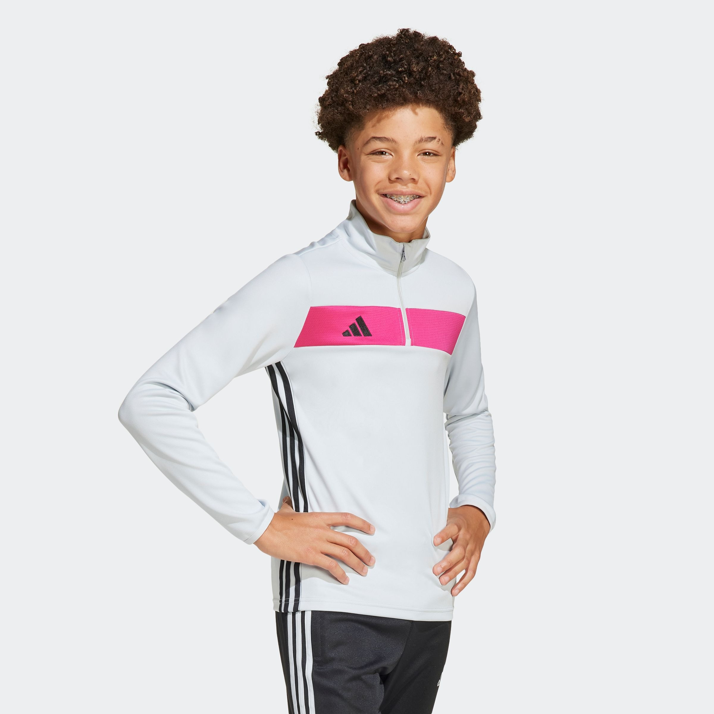 Thumbnail - adidas Performance Trainingsshirt "TIRO ES TOP Y" für Kinder, feuchtigkeitsabsorbierende AEROREADY Technologie