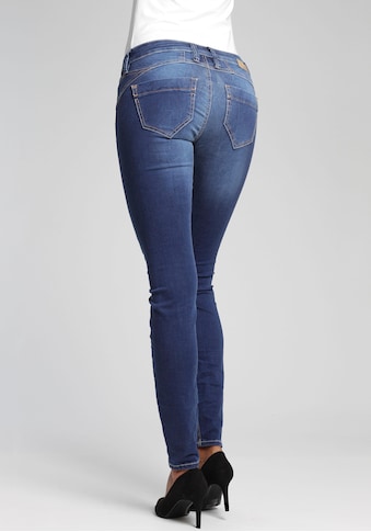 GANG Skinny-fit-Jeans »94Nena« su Used-Effe...