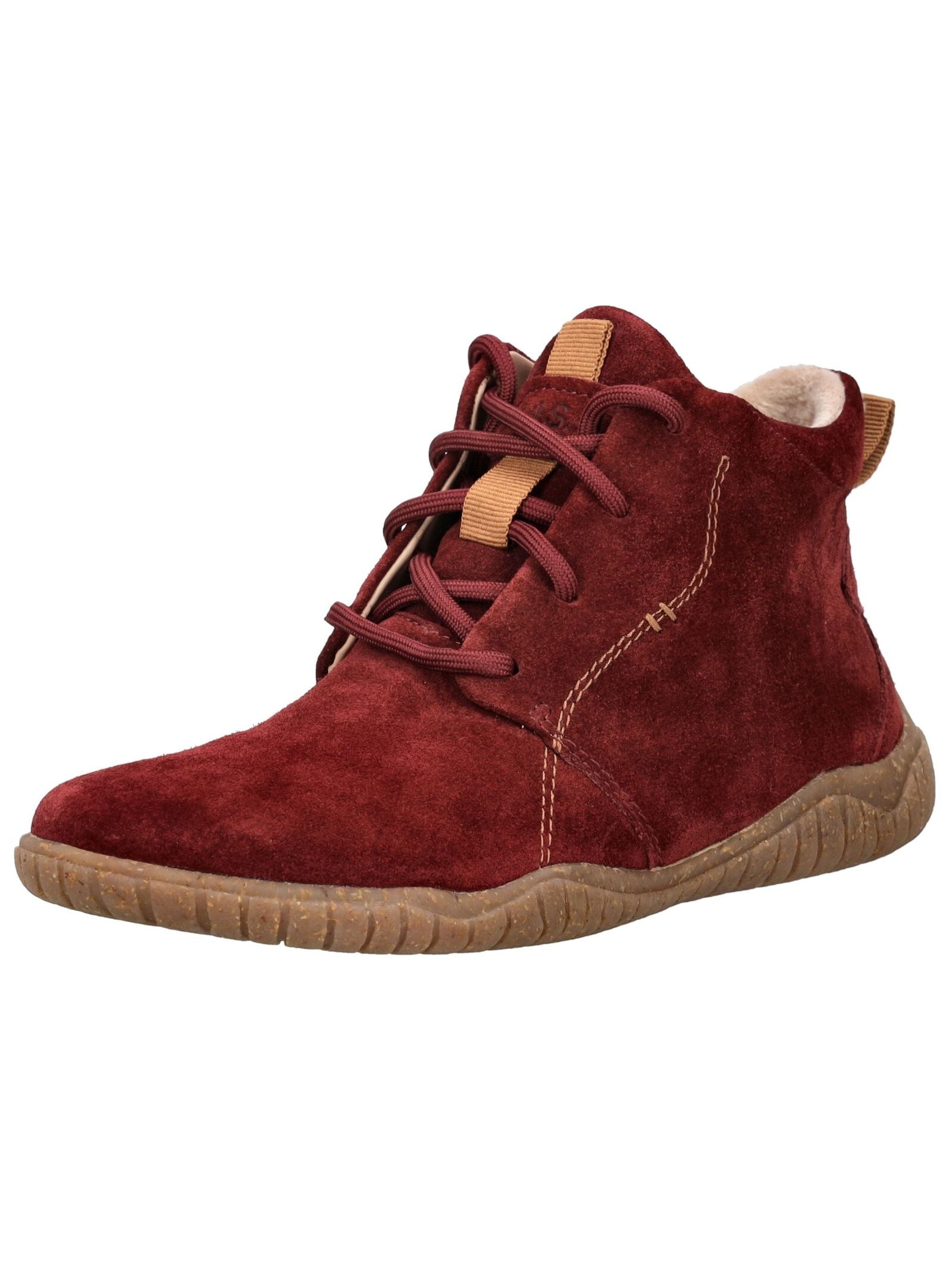 Josef Seibel Schnürstiefelette "Josef Seibel Stiefelette Veloursleder" günstig online kaufen