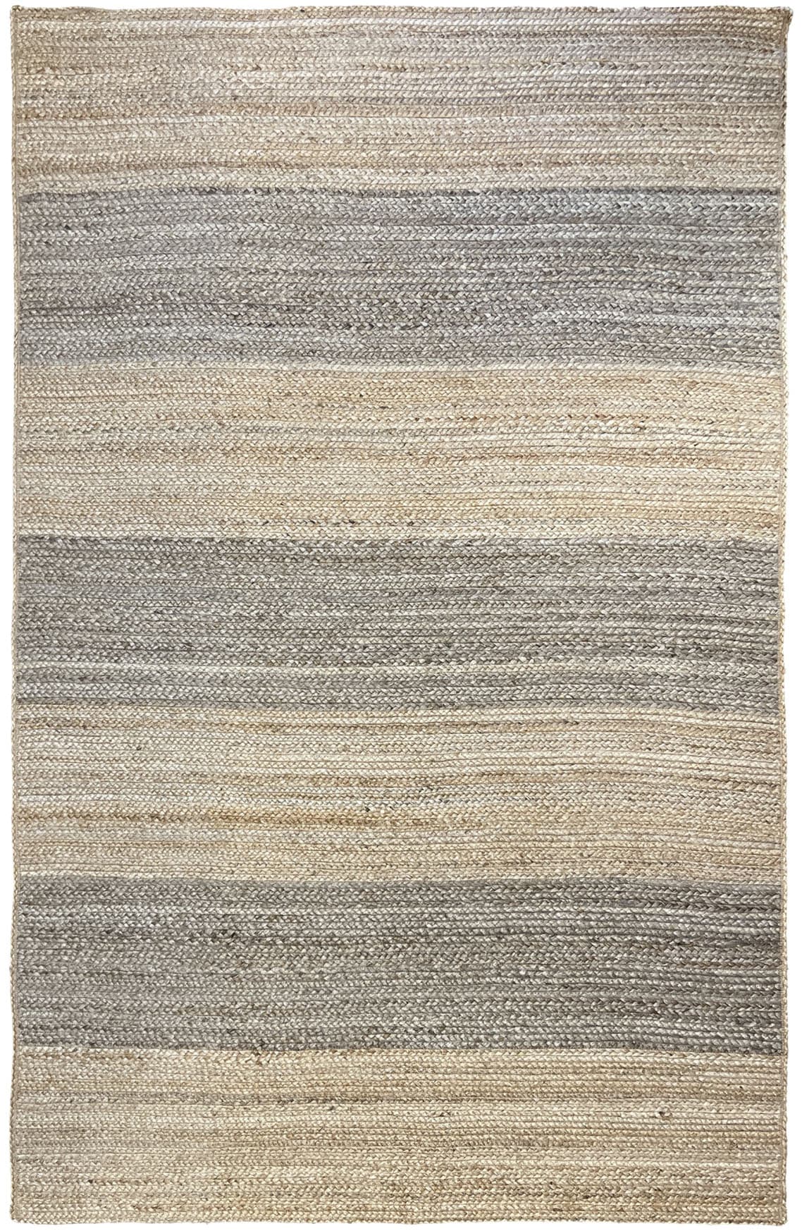 Myflair Möbel & Accessoires Teppich »Natural Bengal«, rechteckig, 10 mm Höhe, Juteteppich, Wendeteppich, handgeflochten, gestreift, auch als Läufer