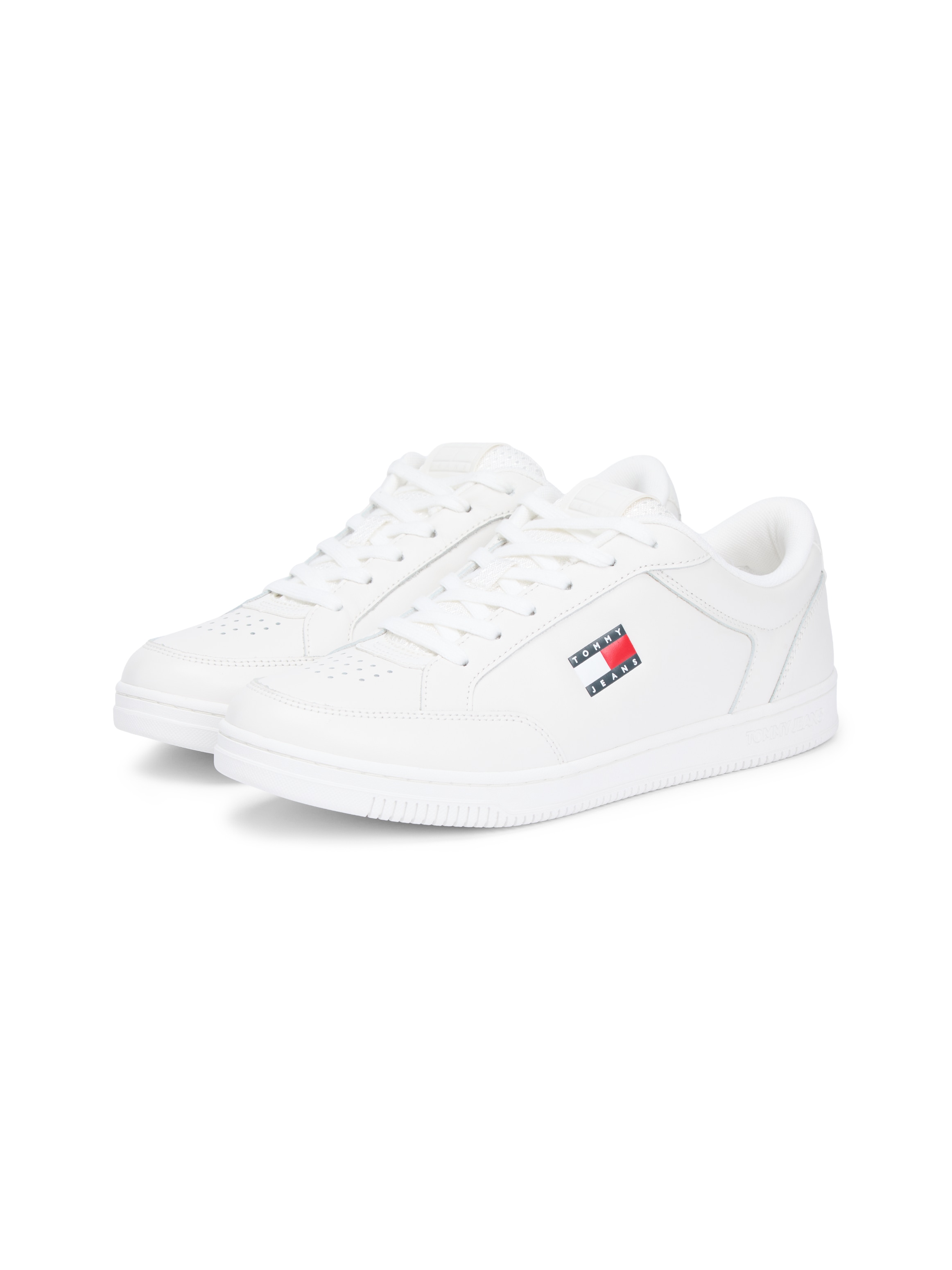 Tommy Jeans Sneaker "TJM CUPSOLE LONG LACE LEATHER", Freizeitschuh, Halbsch günstig online kaufen