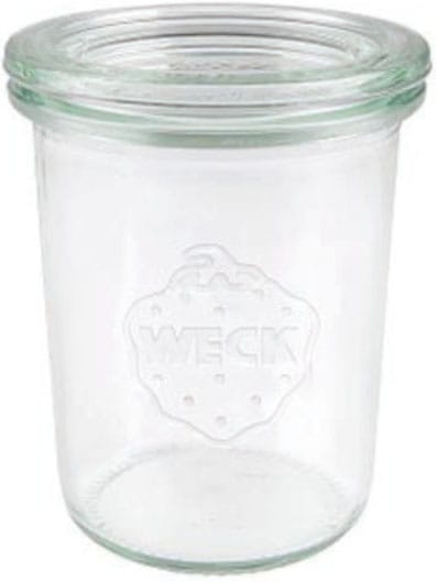 WECK Einmachglas, (Set, 12 tlg.), Mini-Sturzglas, ohne Ringe und Klammern