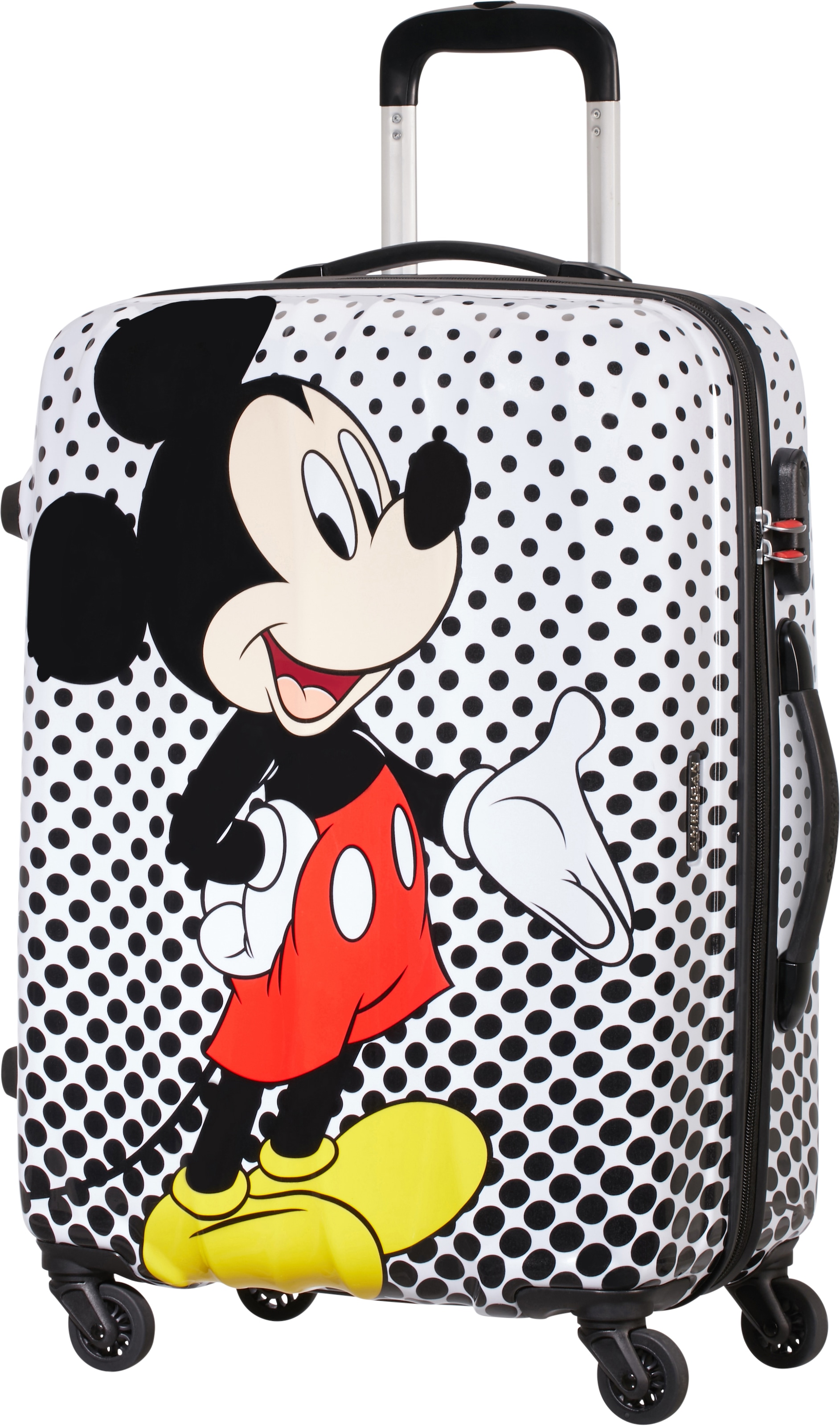 American Tourister® Hartschalen-Trolley »Disney Legends, Mickey Polka BAUR Dot, cm«, Rollen 4 | Mouse 65