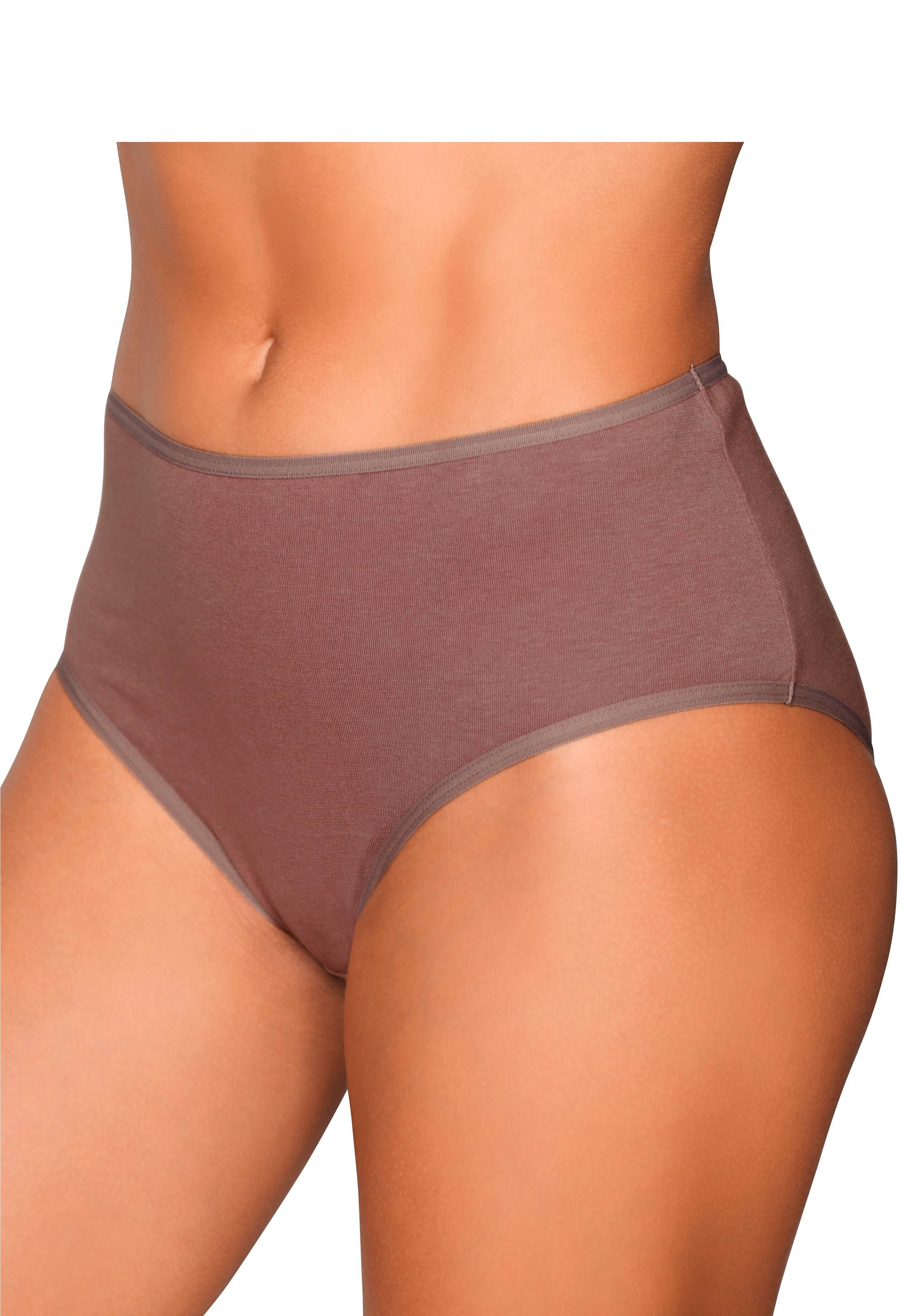 petite fleur Hüftslip, (10er-Pack), aus elastischer Baumwolle