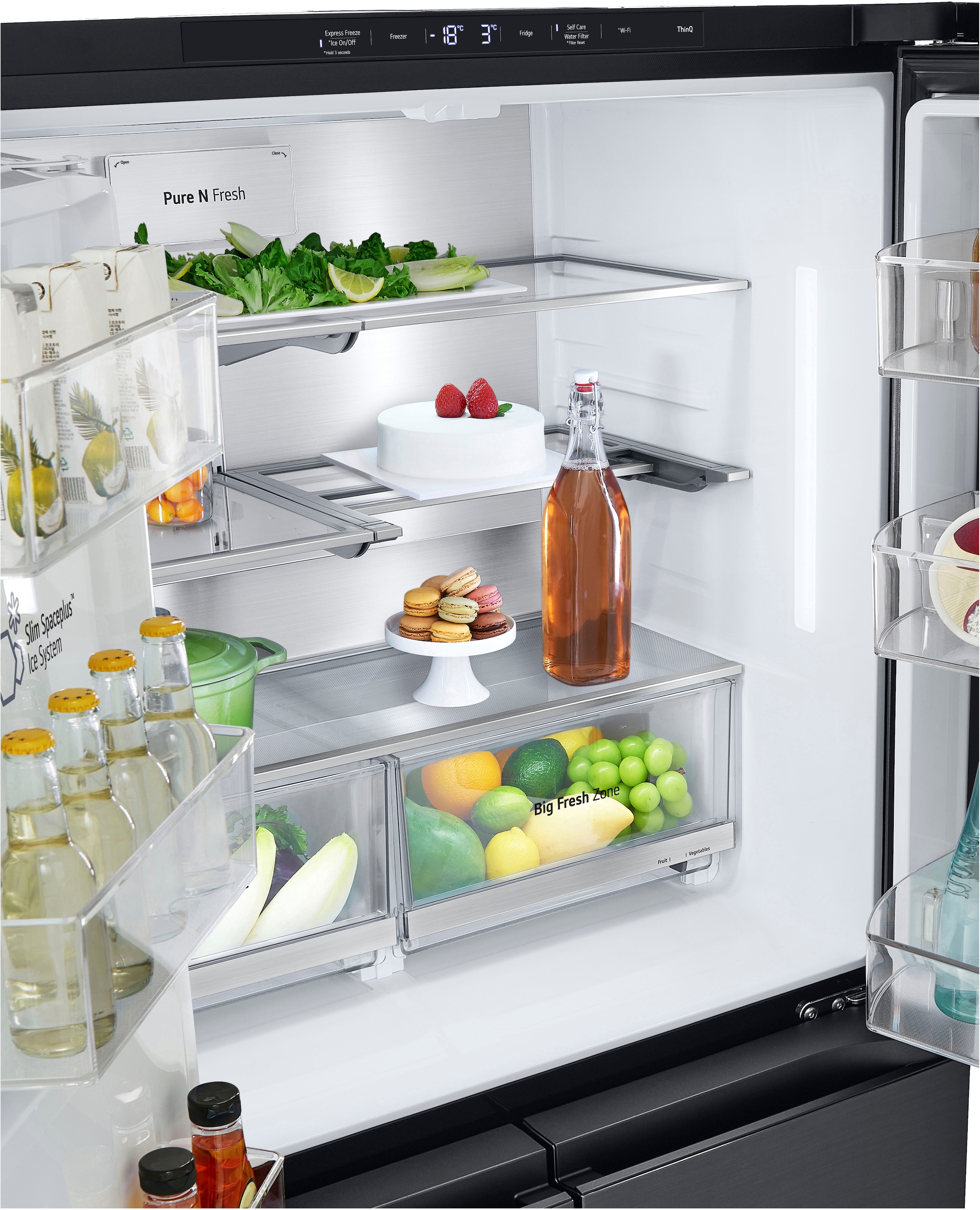 LG Multi Door »GMG960EVJE«, InstaView® Multi-Door