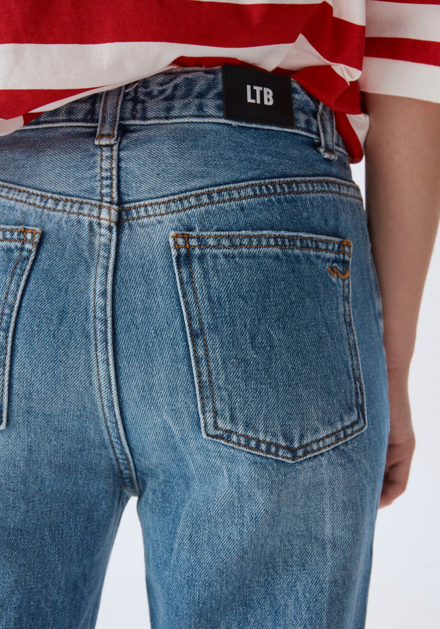 LTB Destroyed-Jeans »OLIVA«, für GIRLS