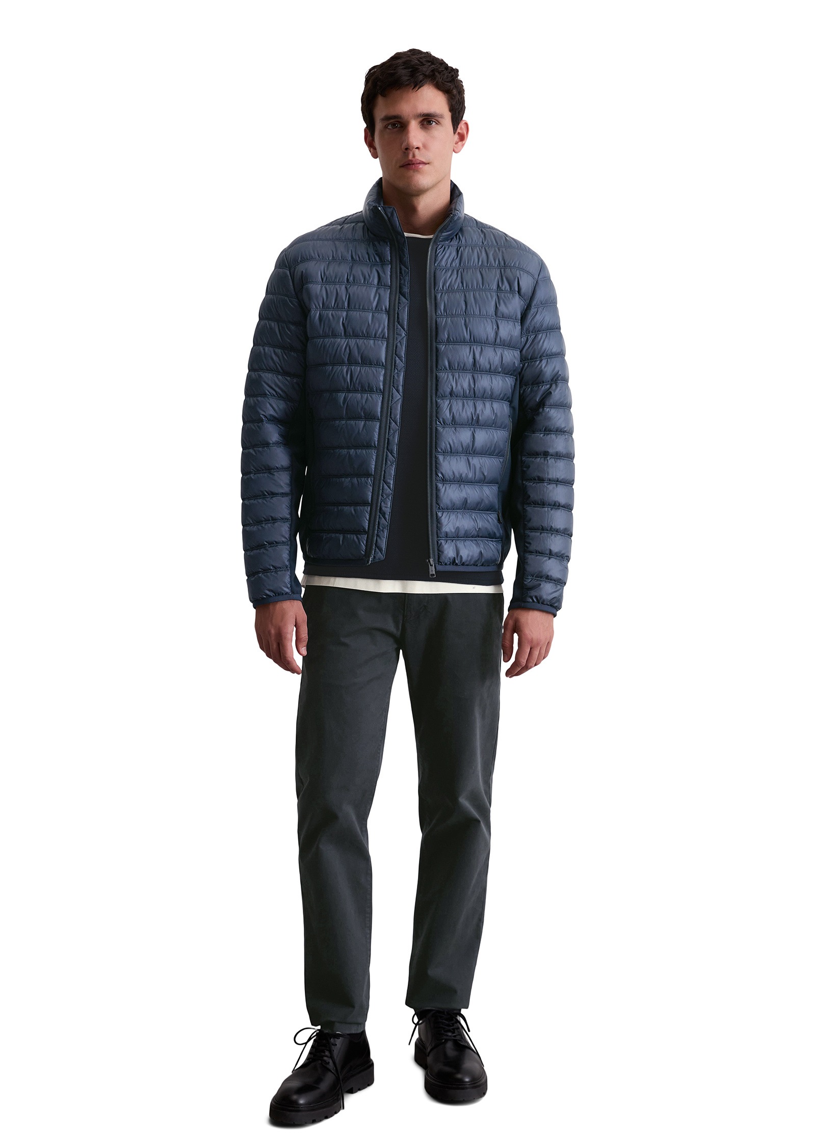 Marc O'Polo Outdoorjacke »mit Softshell-Einsätzen«, ohne Kapuze