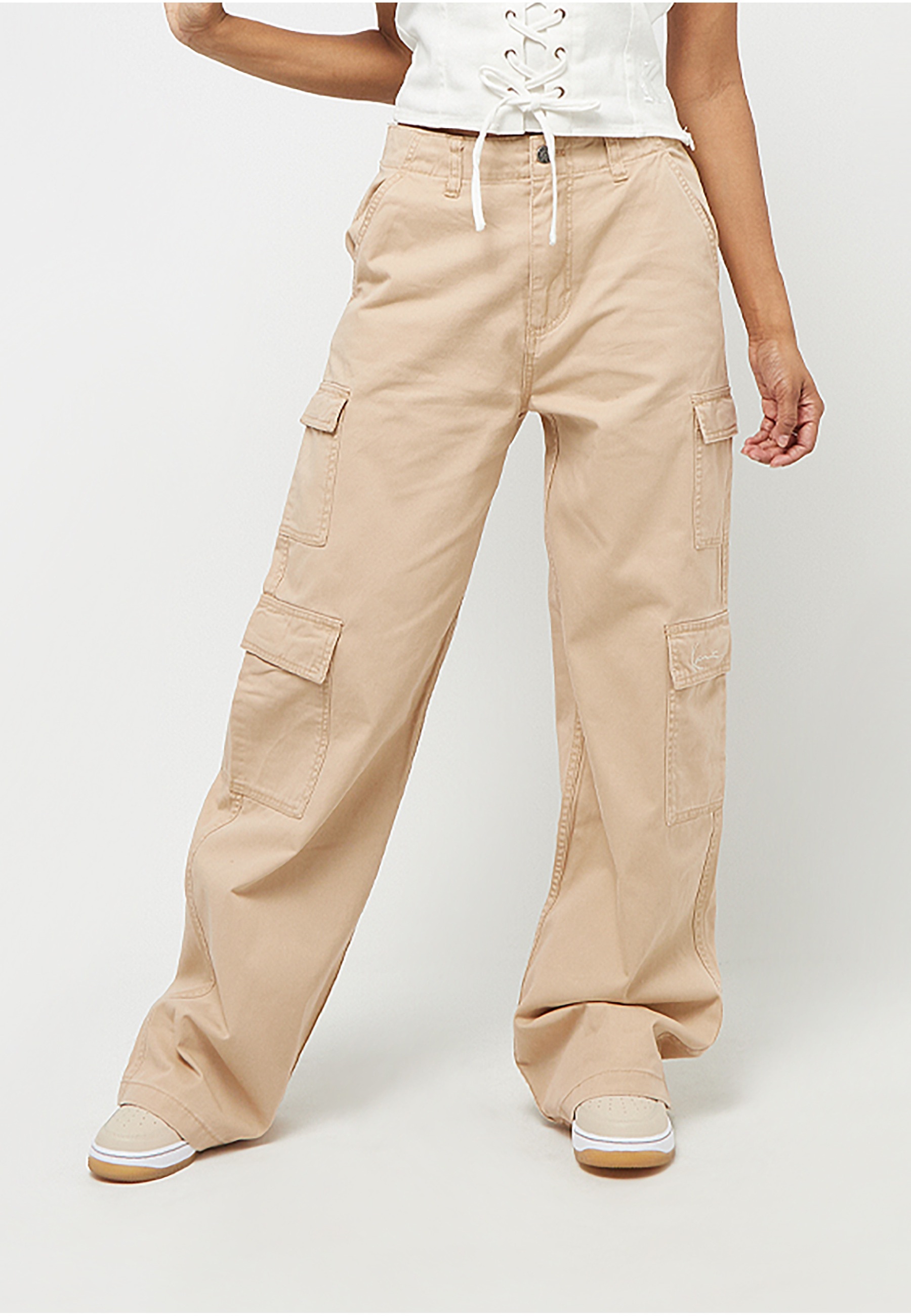 Karl Kani Cargohose »Karl Kani Small Signature Washed Cargo Pants«